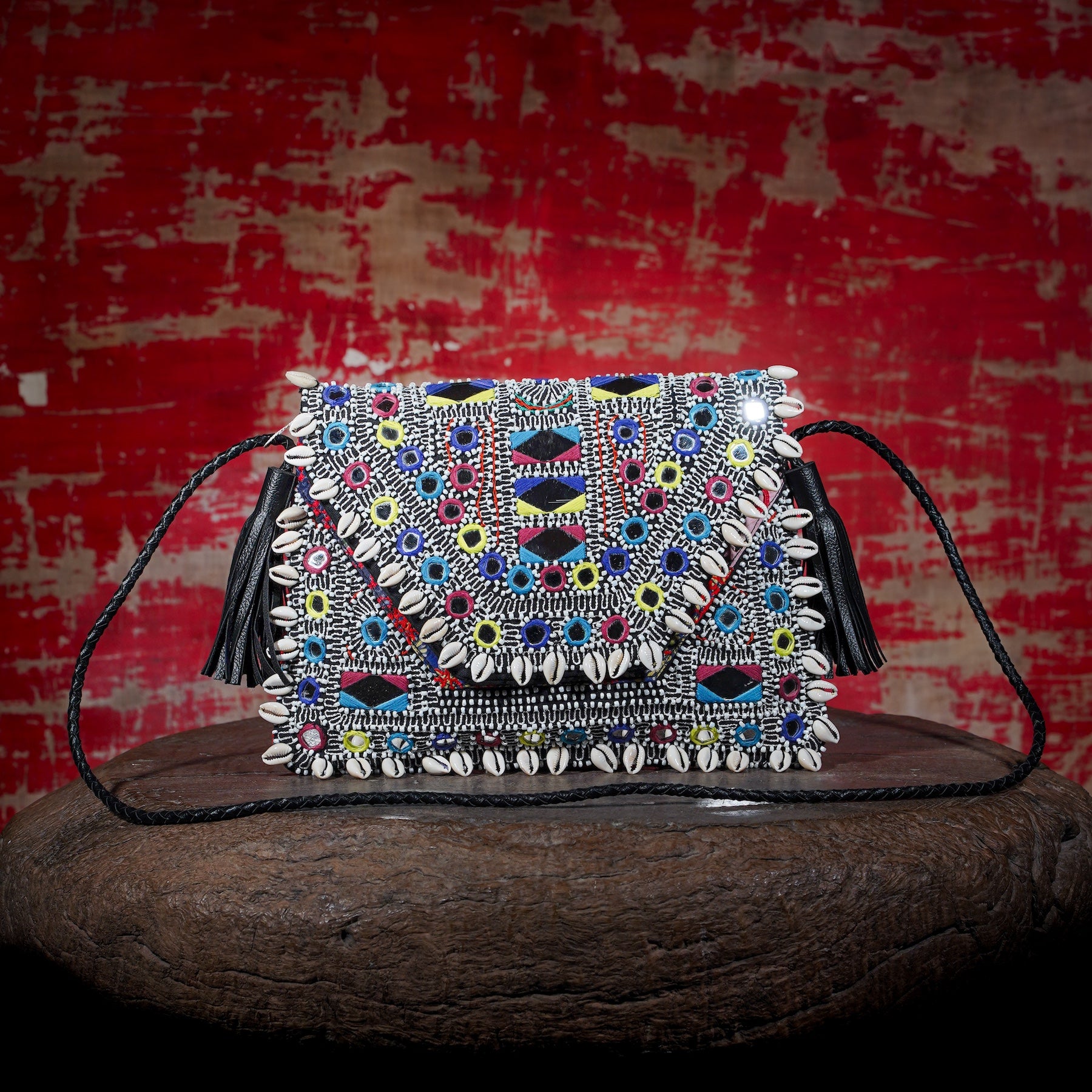 Black Thikri Clutch 010