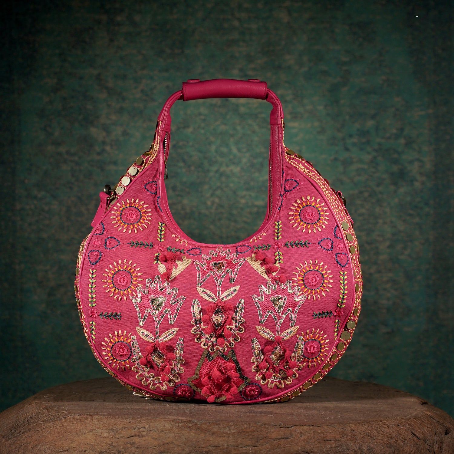 Afia Tote - Fuchsia