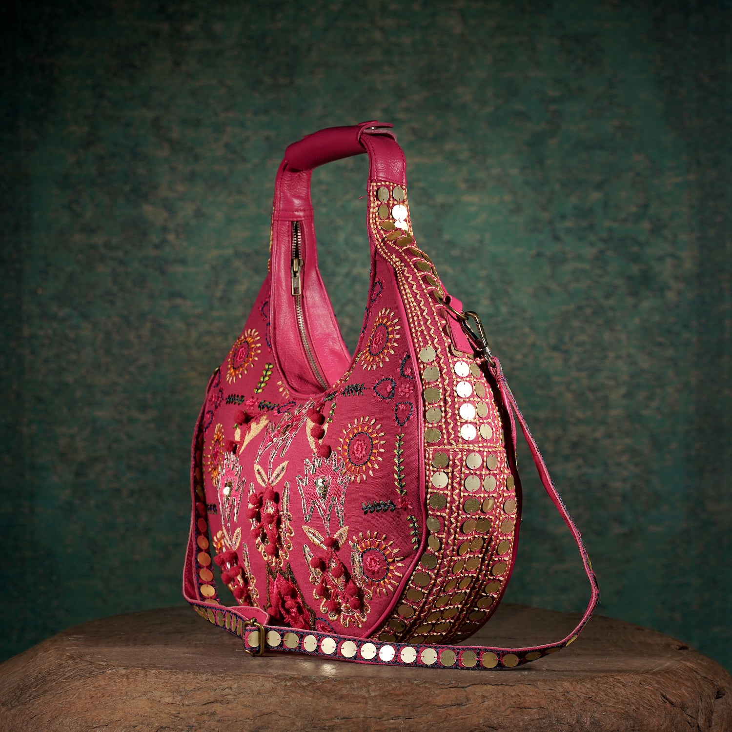 Afia Tote - Fuchsia