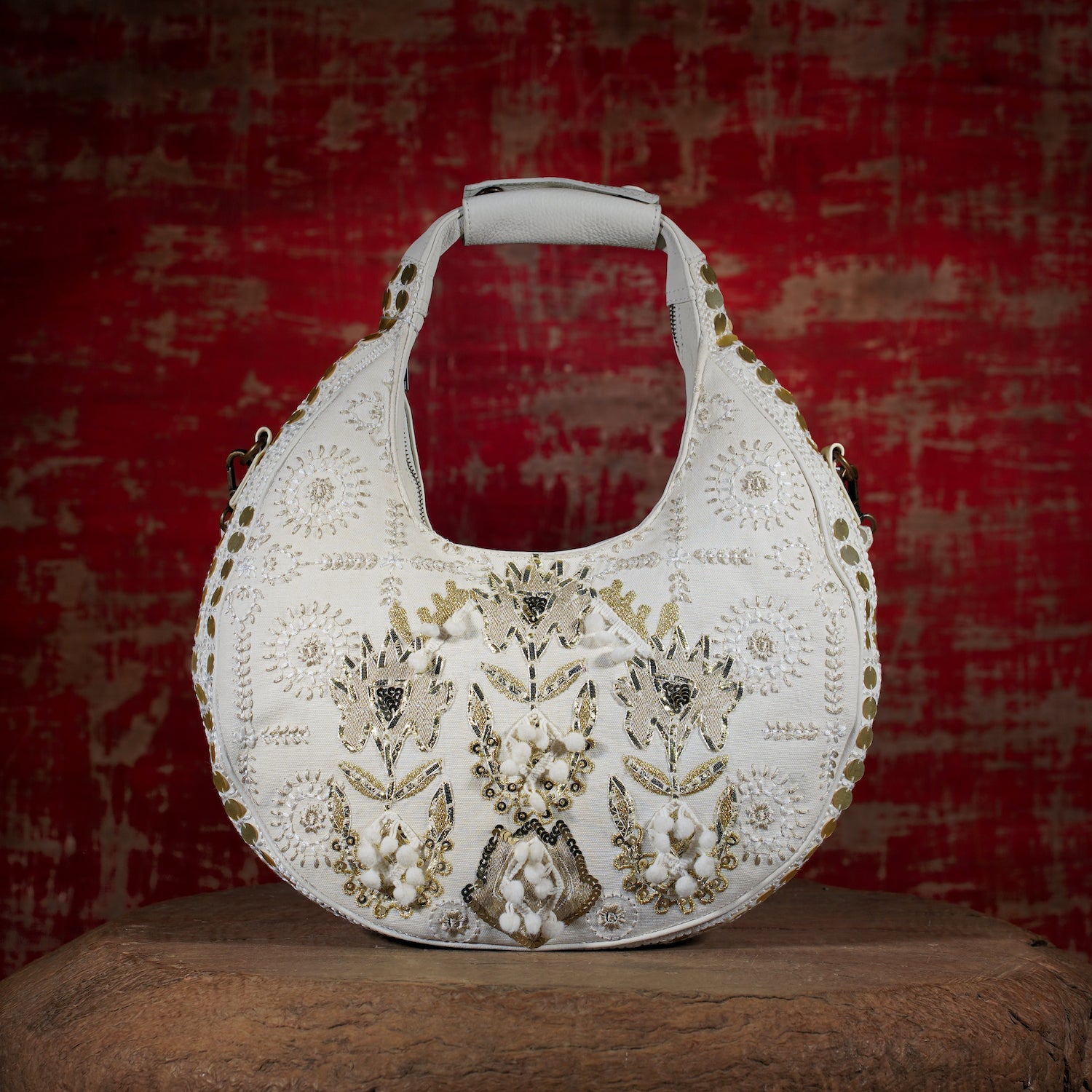 Afia Tote - White