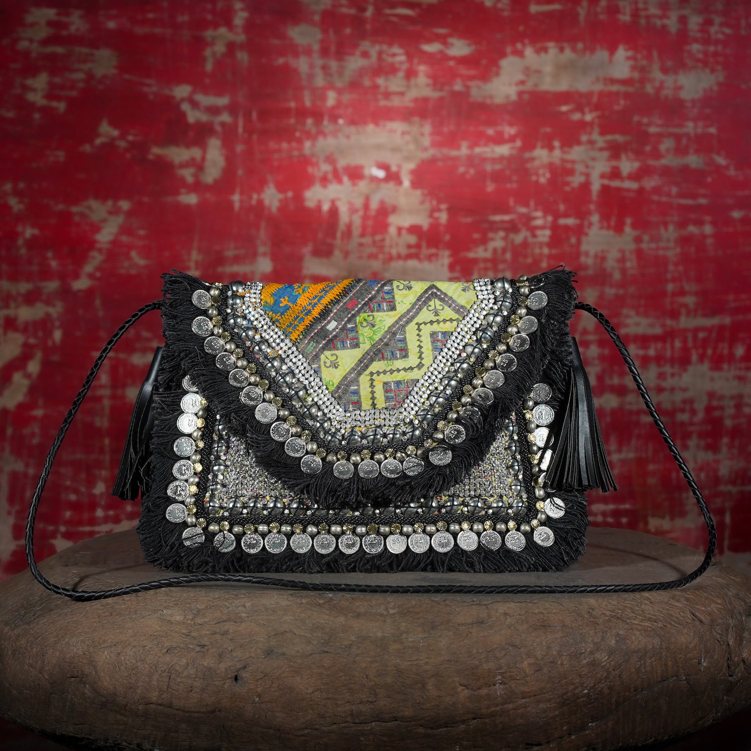 Black Banjara Clutch 007