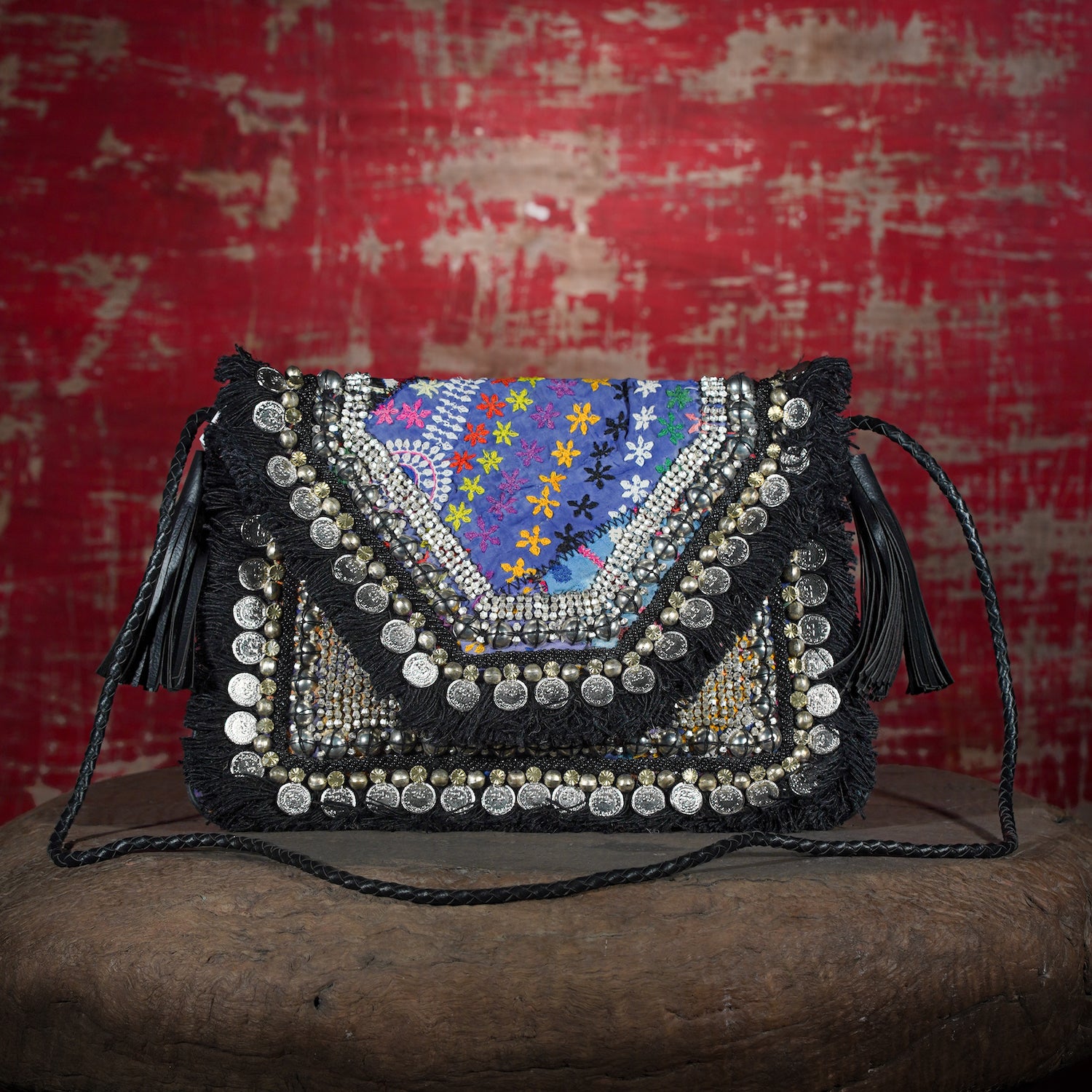 Black Banjara Clutch 008