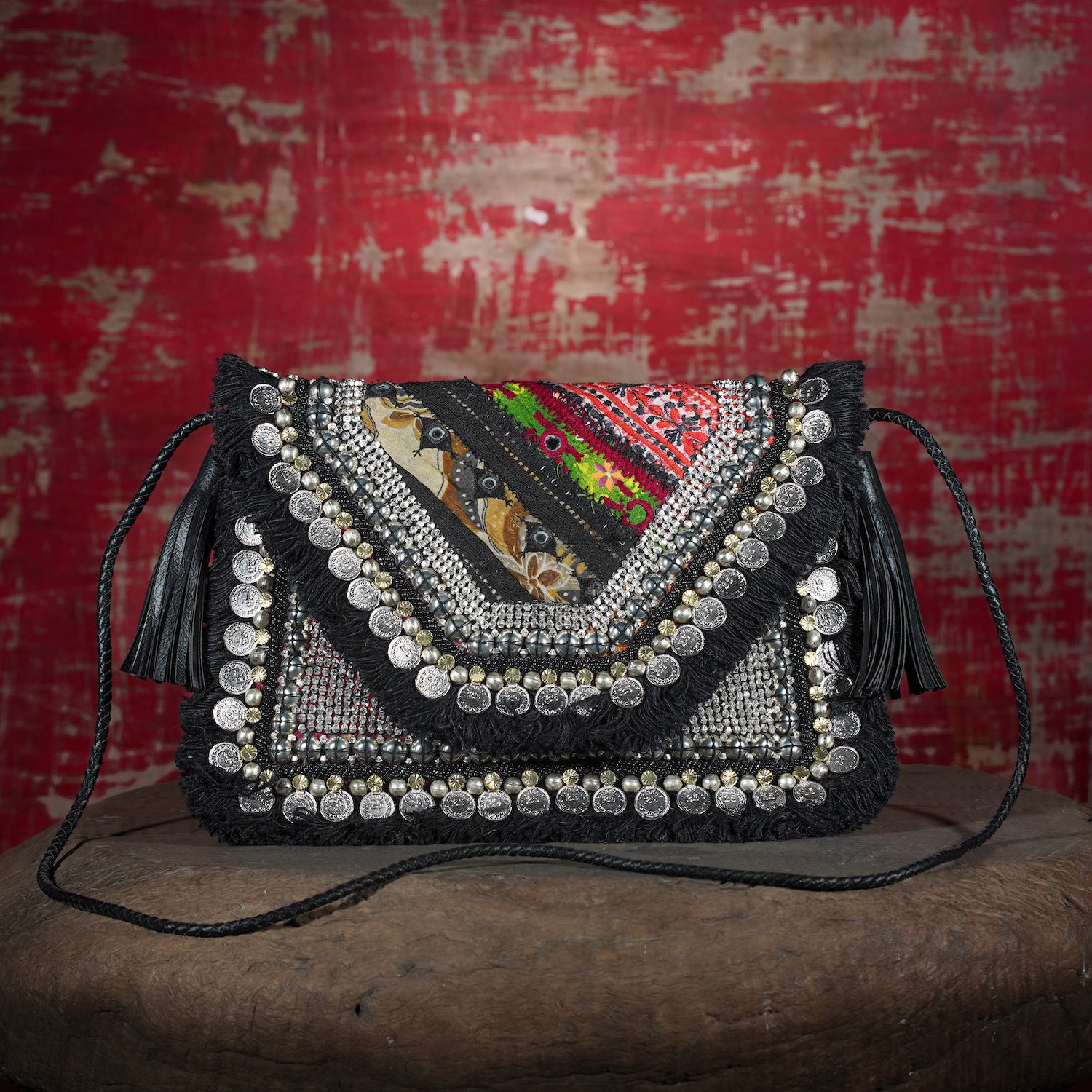 Black Banjara Clutch 009