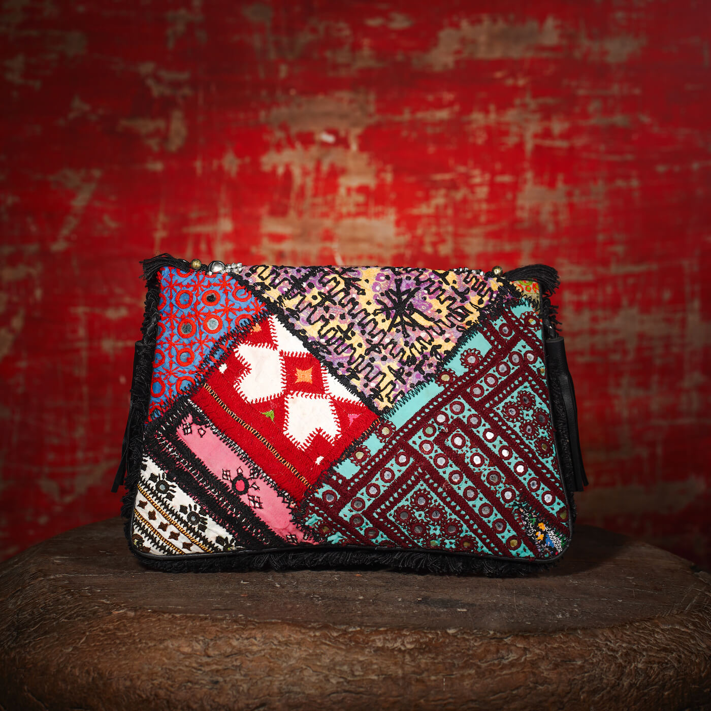 Black Banjara Clutch 001