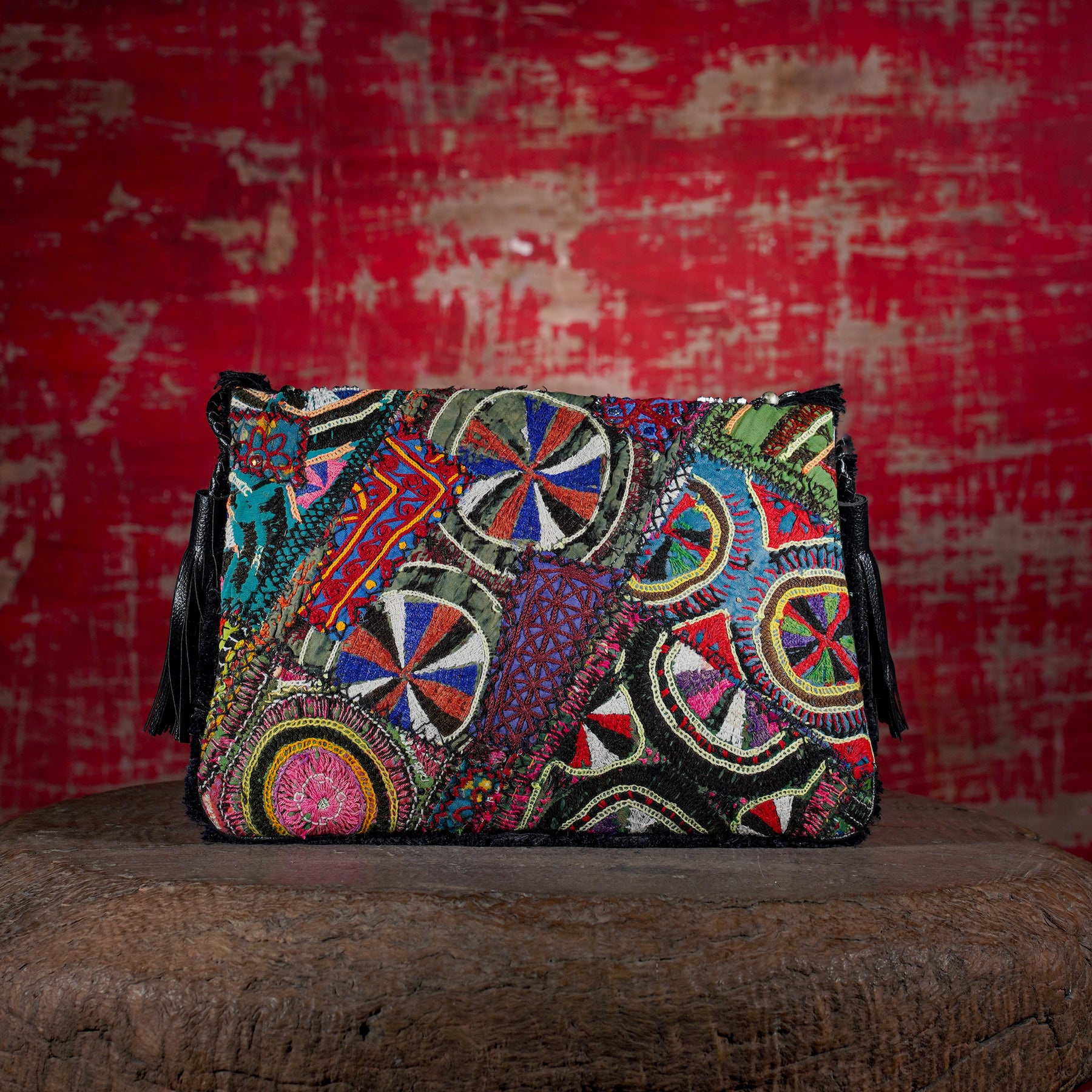 Black Banjara Clutch 011