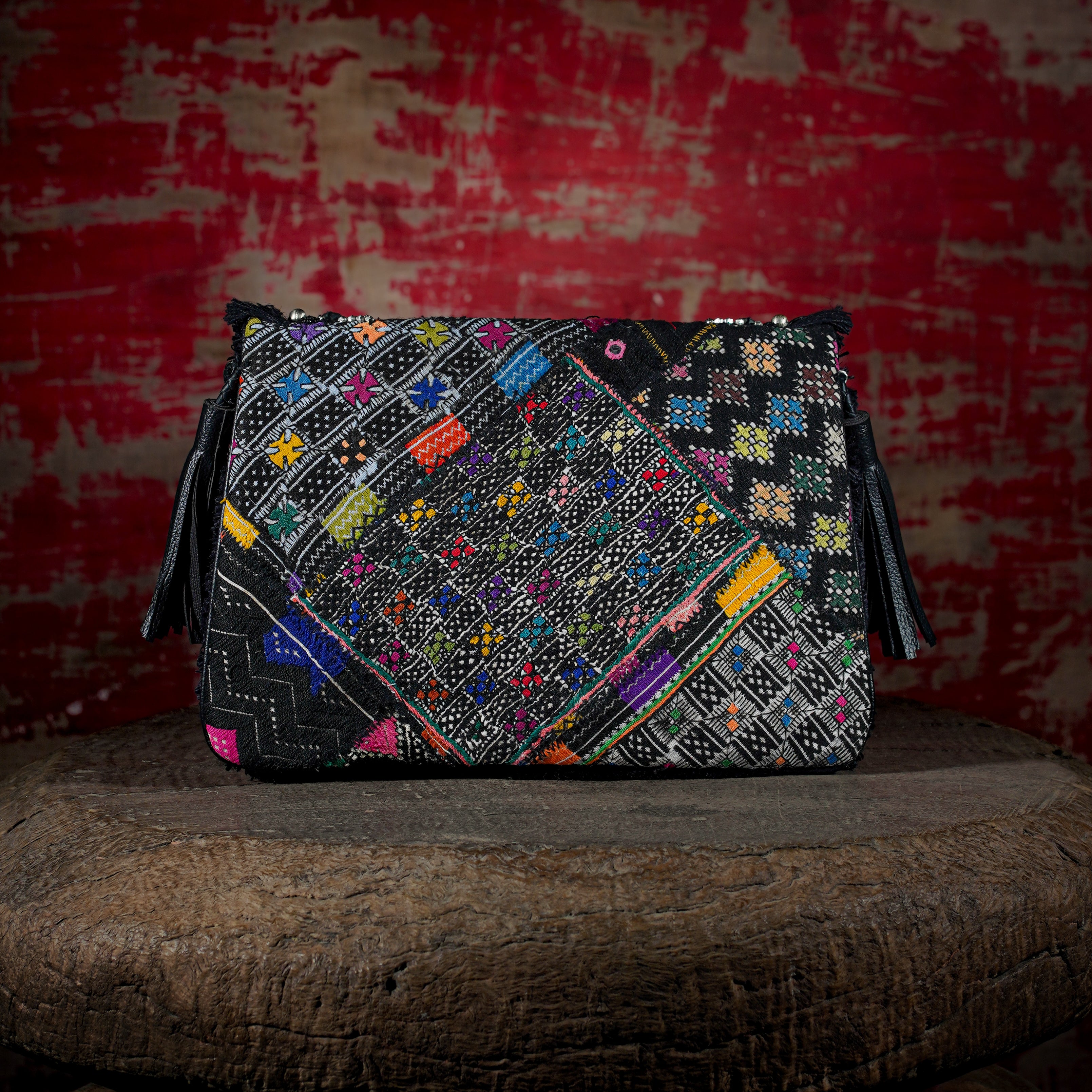 Black Banjara Clutch 016