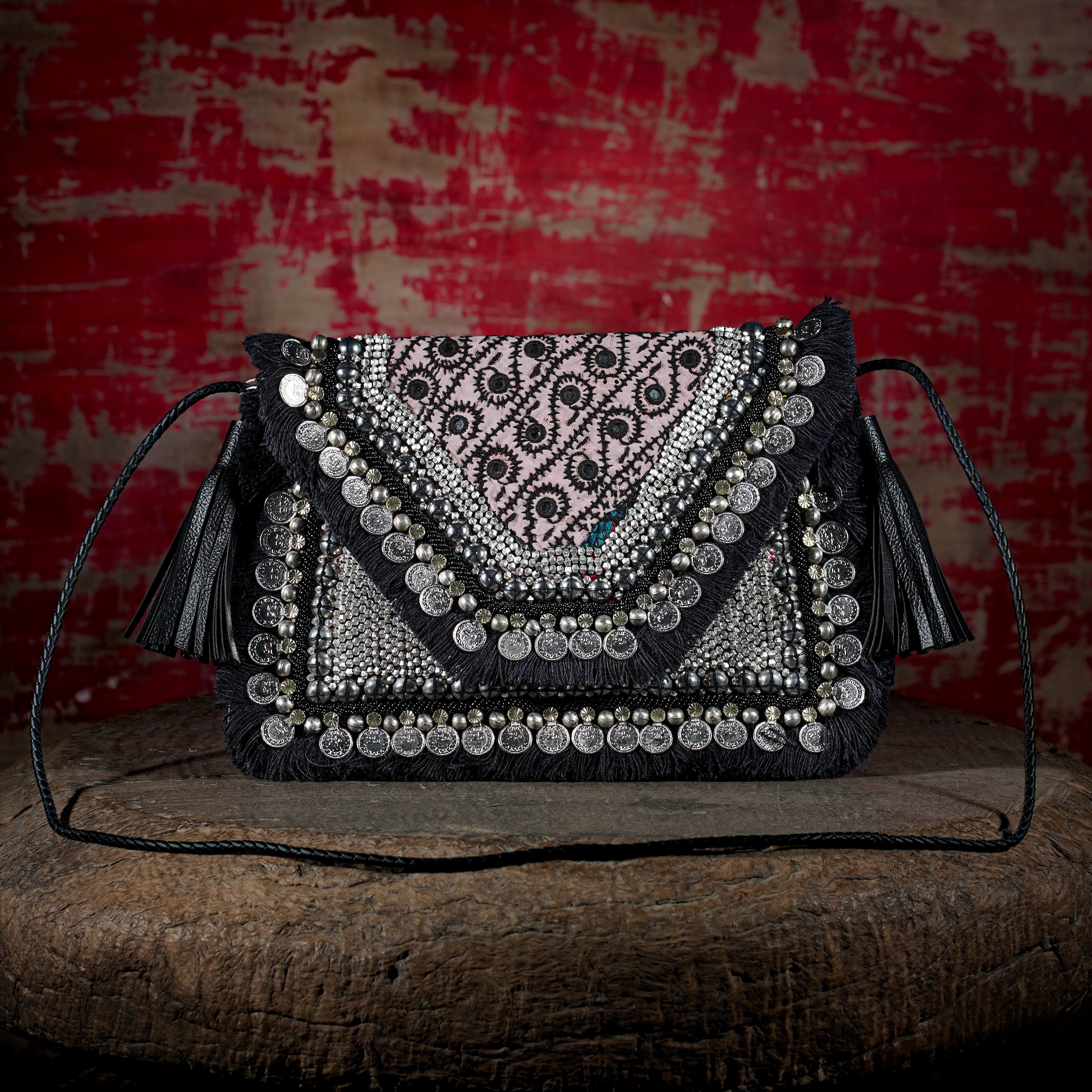 Black Banjara Clutch 017