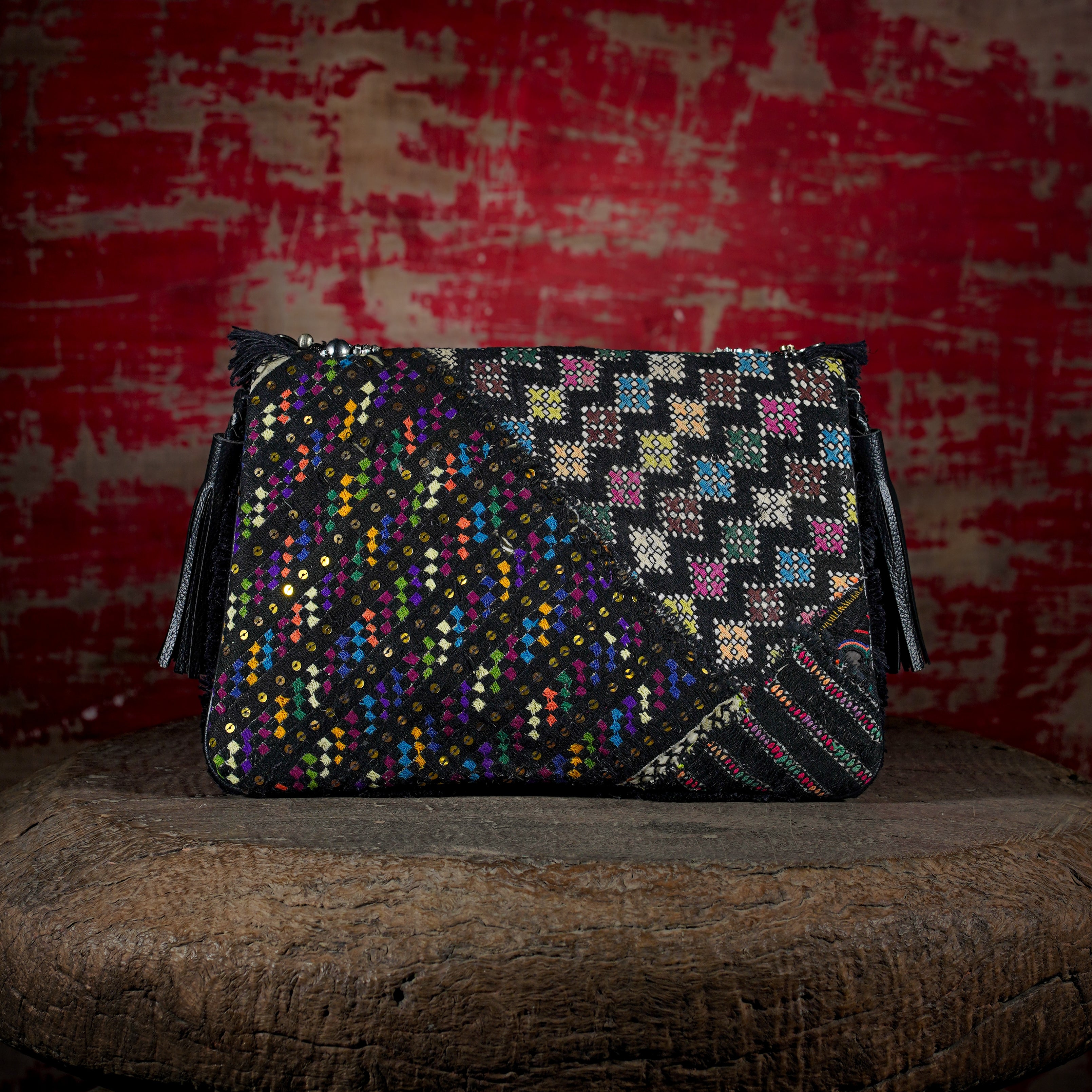 Black Banjara Clutch 018