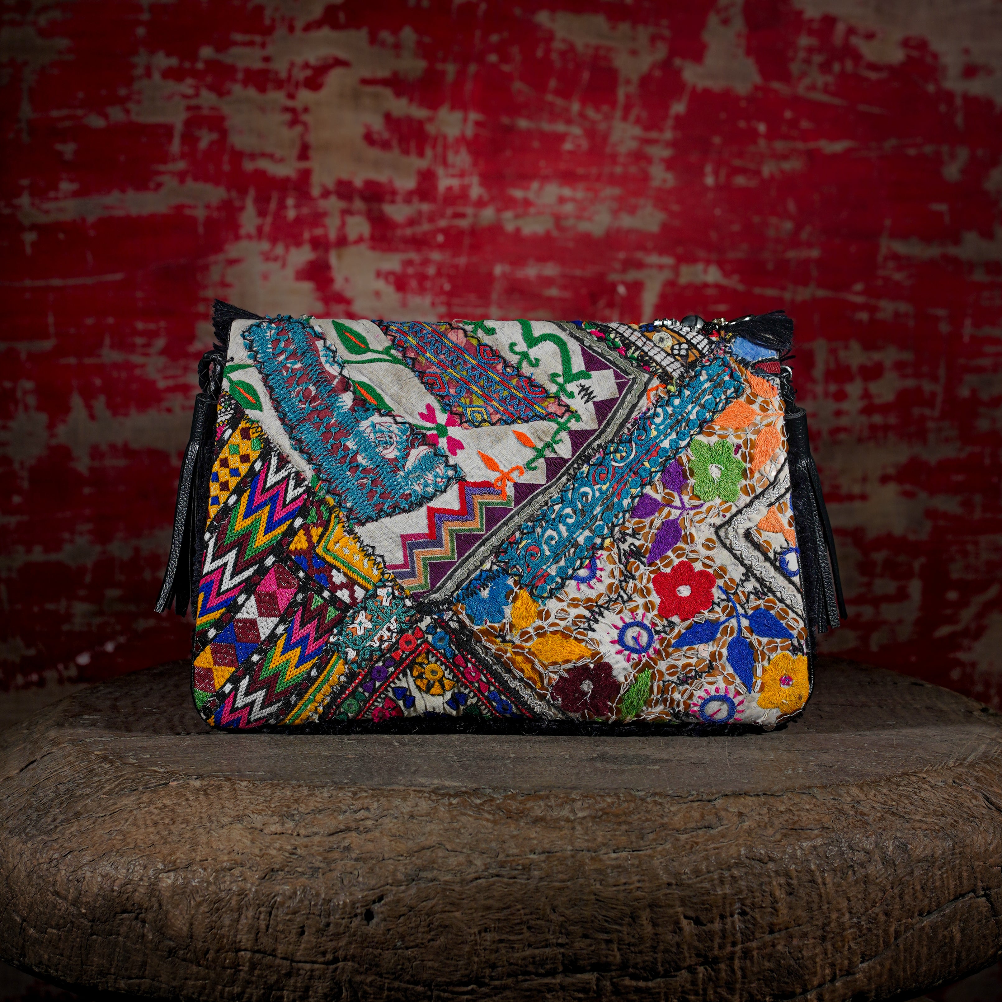 Black Banjara Clutch 019