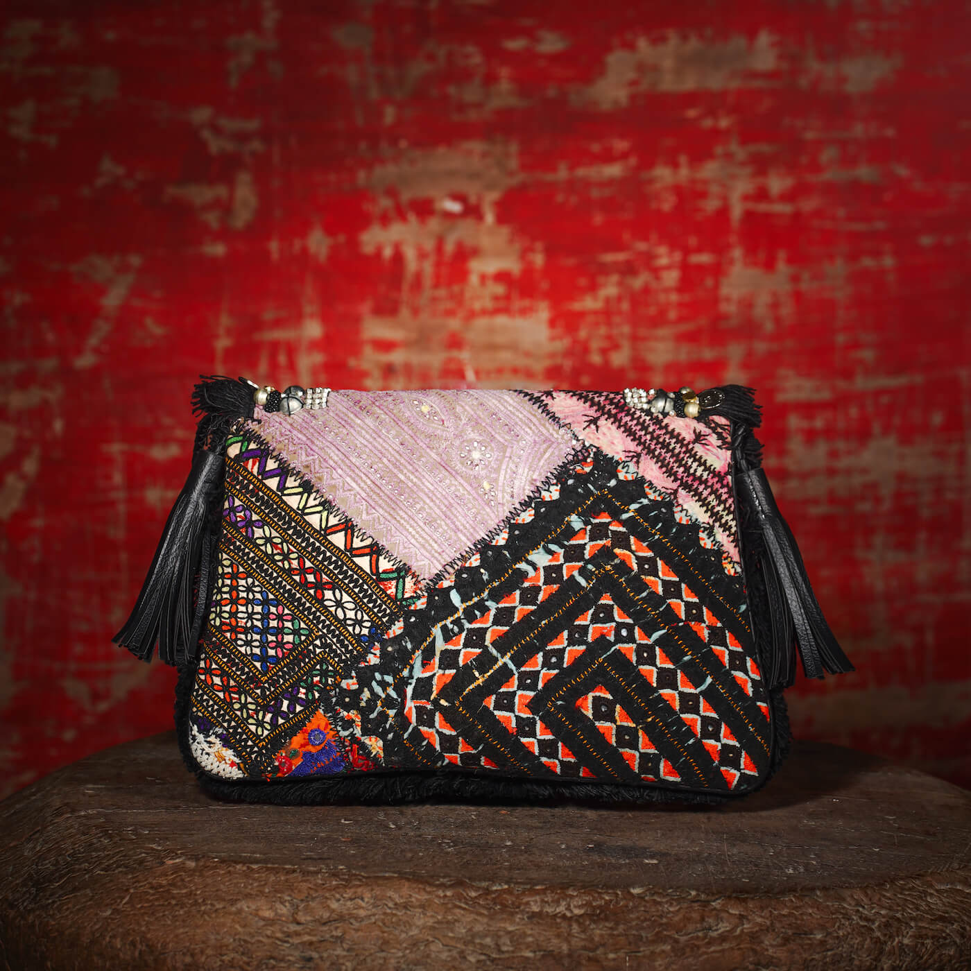 Black Banjara Clutch 002