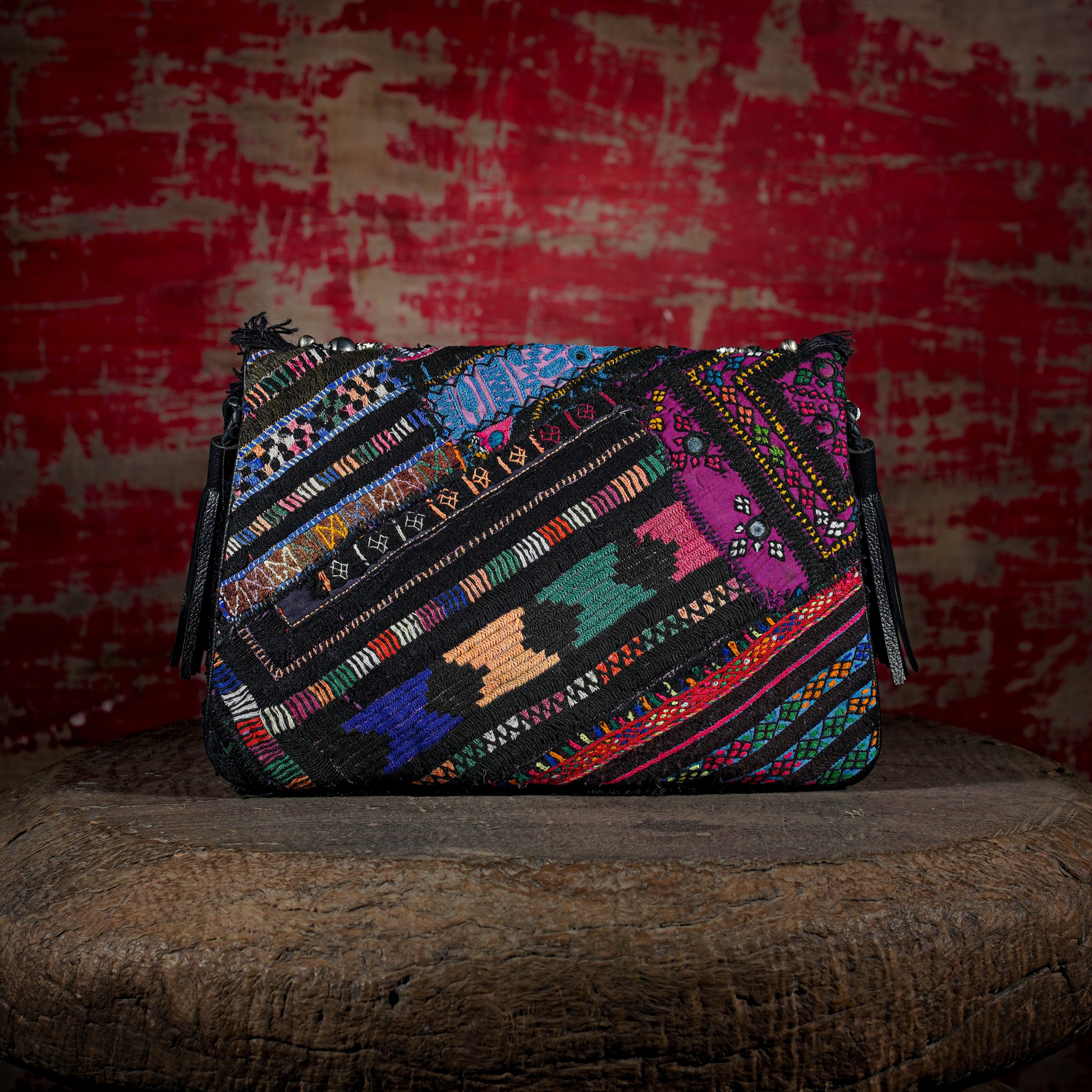 Black Banjara Clutch 020