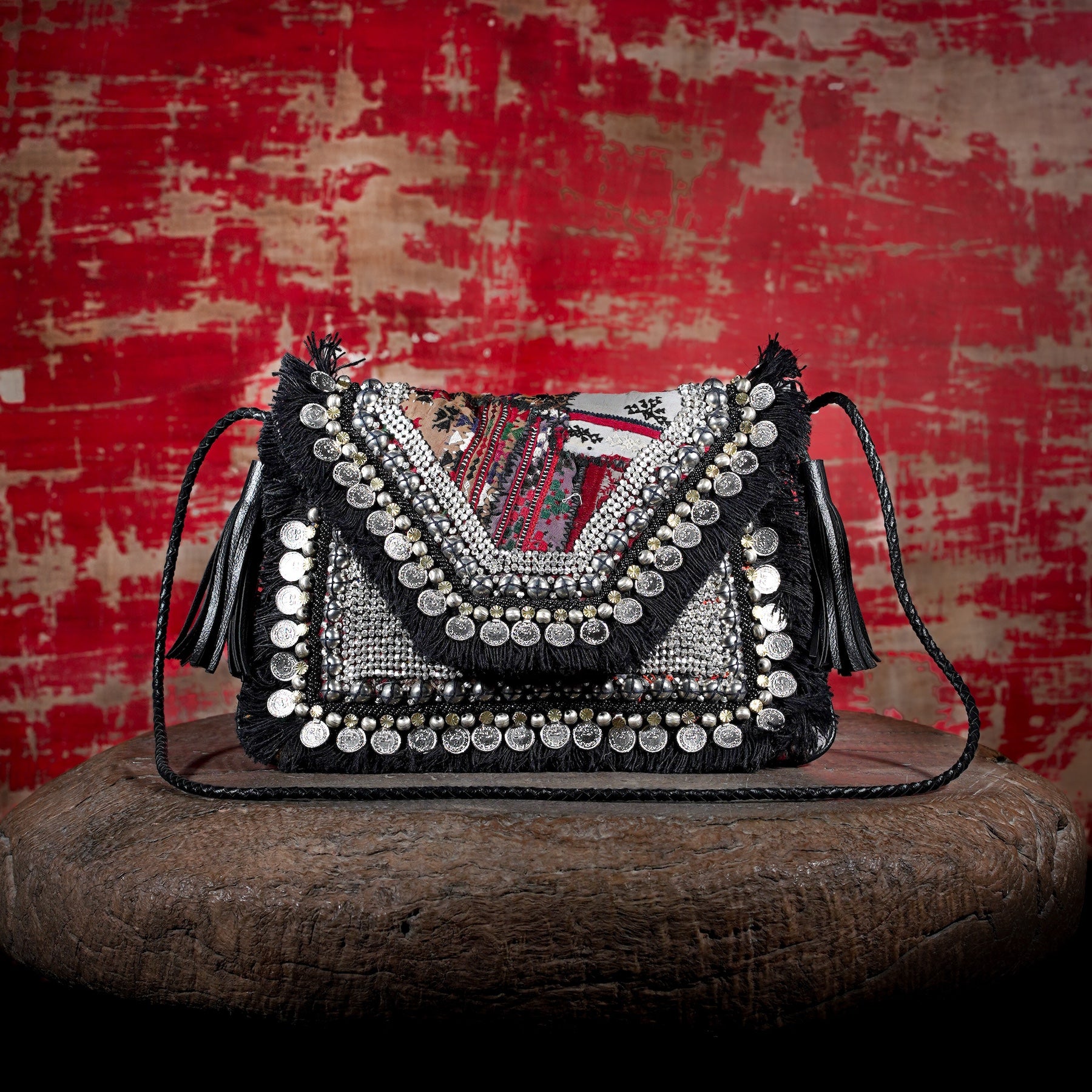 Black Banjara Clutch 021