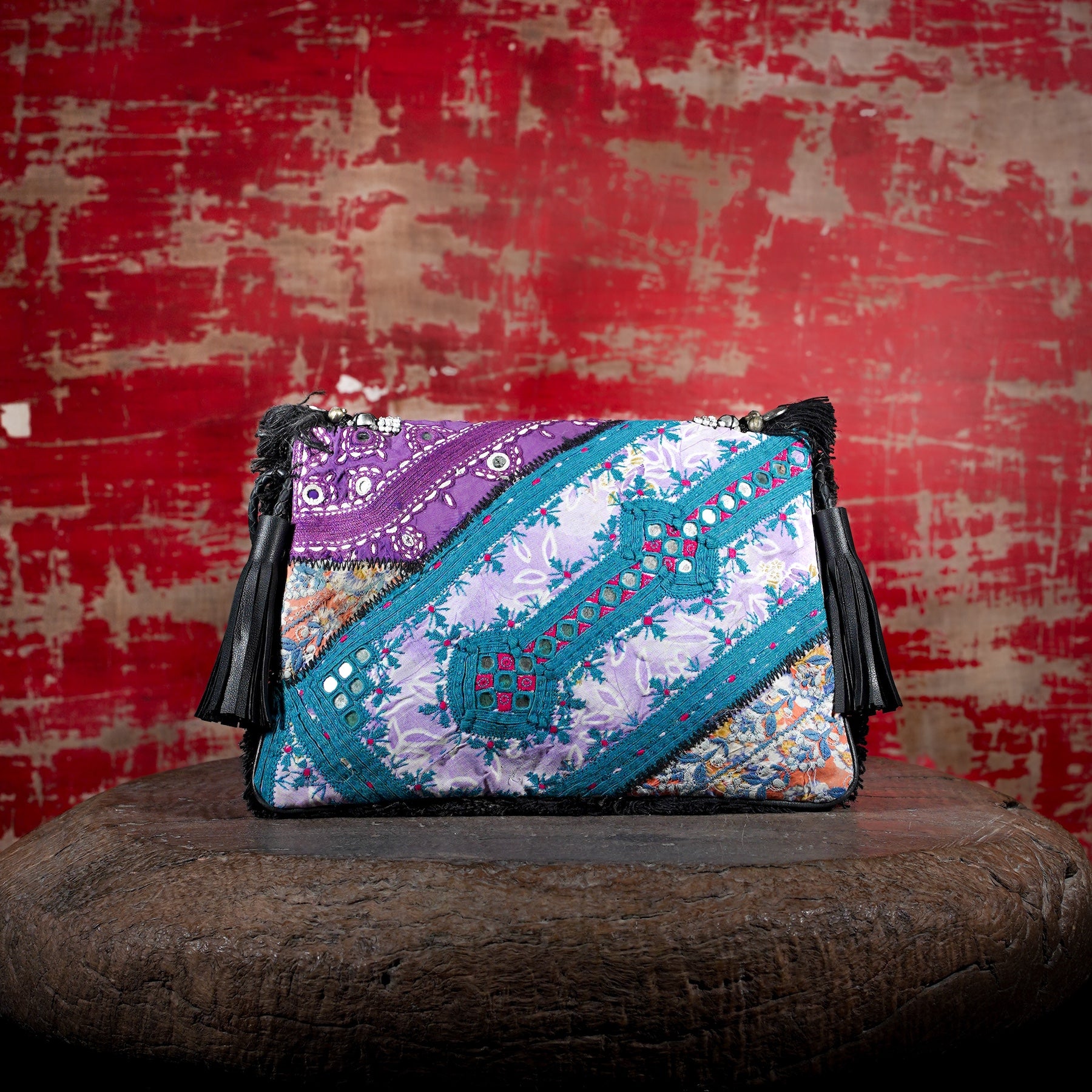 Black Banjara Clutch 023