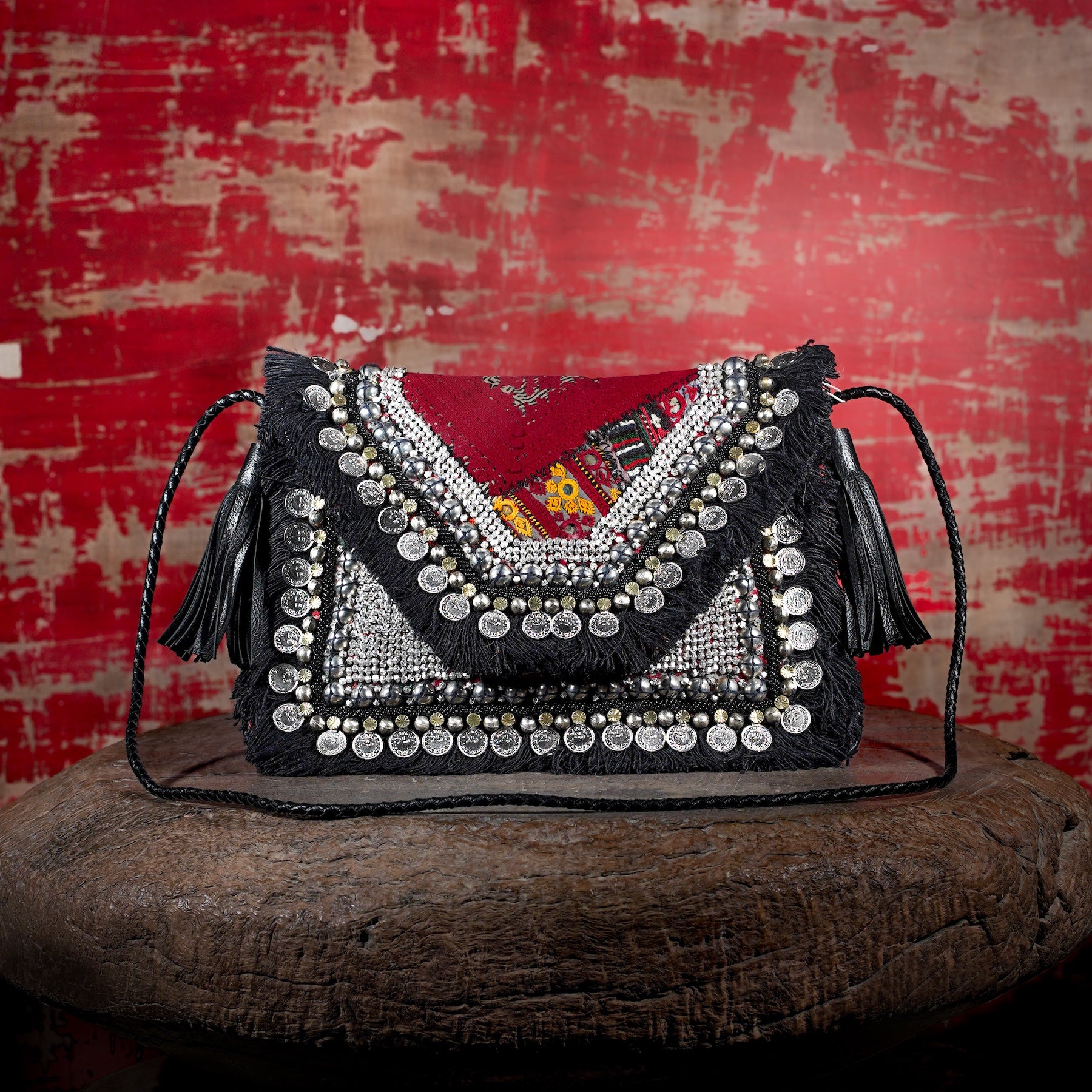 Black Banjara Clutch 027