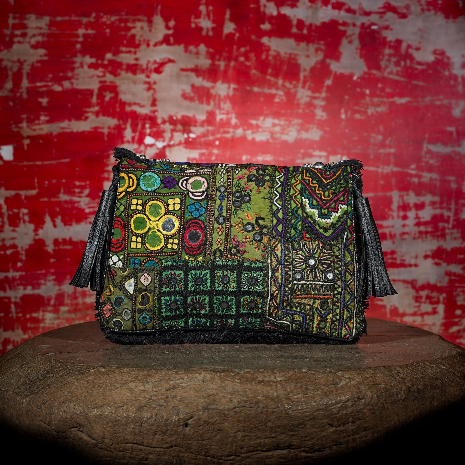 Black Banjara Clutch 030