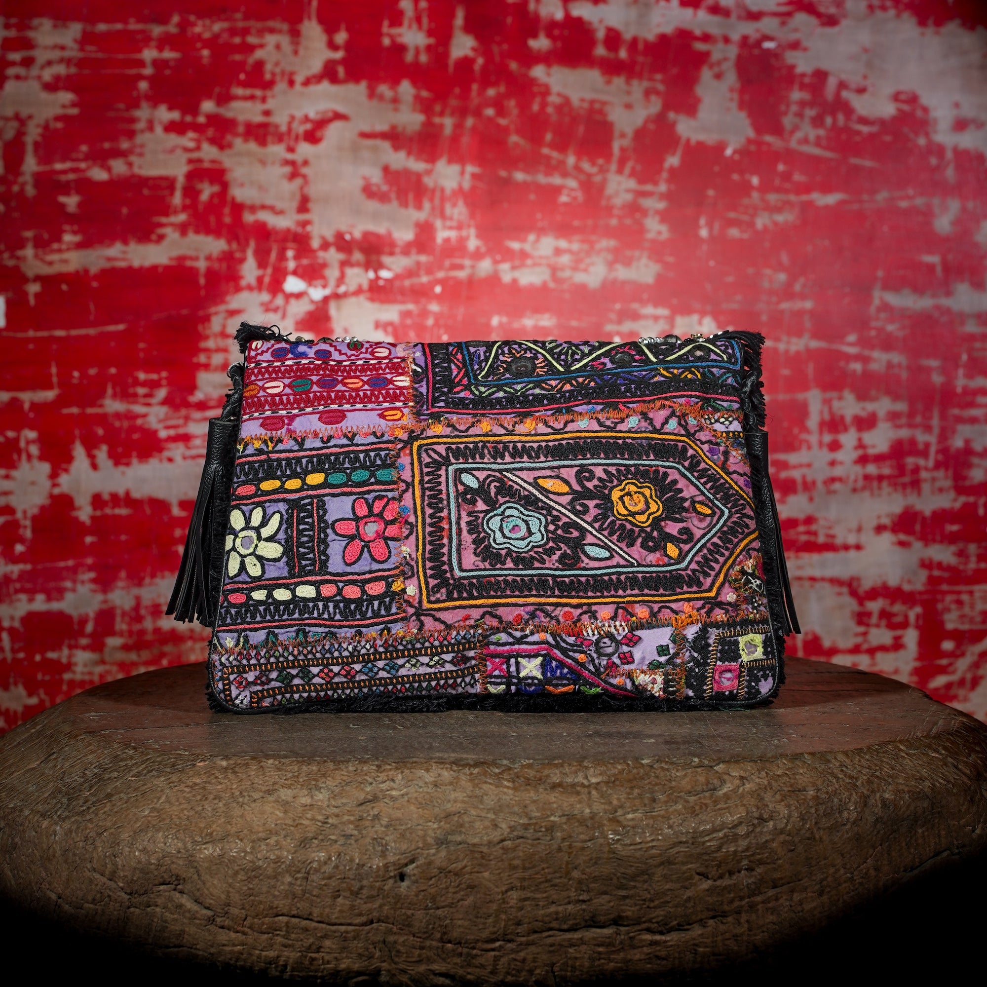 Black Banjara Clutch 036