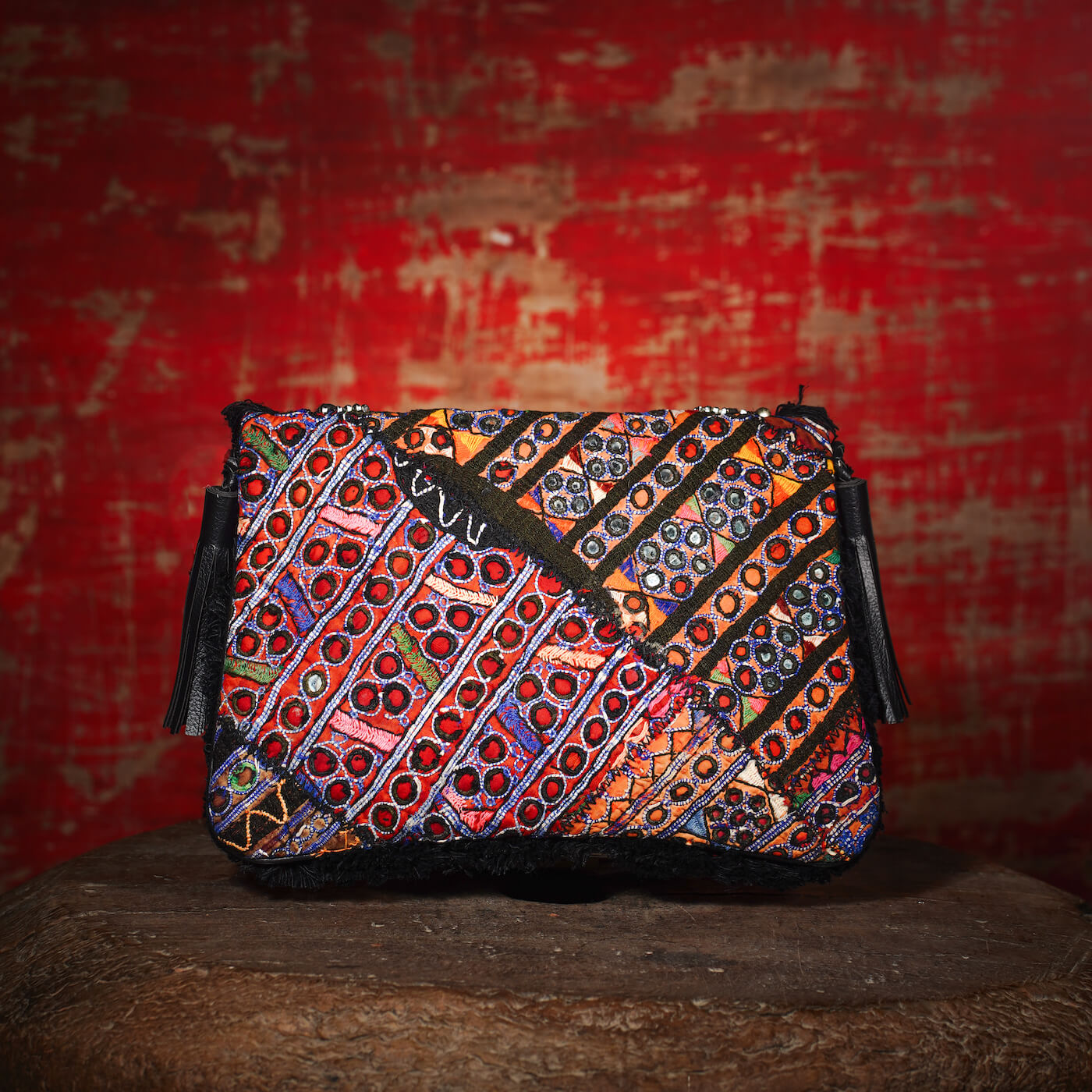 Black Banjara Clutch 004