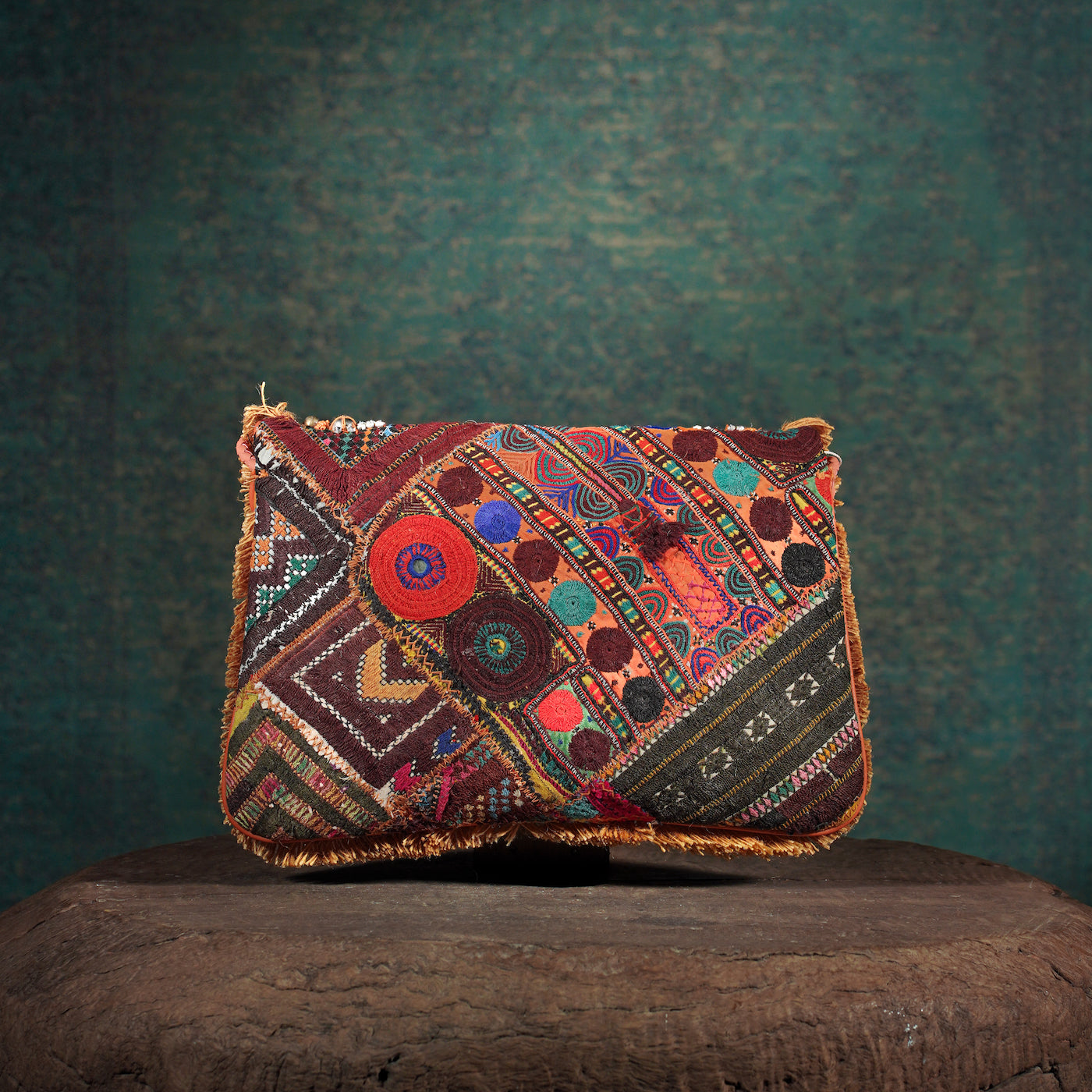 Coral Banjara Clutch 005