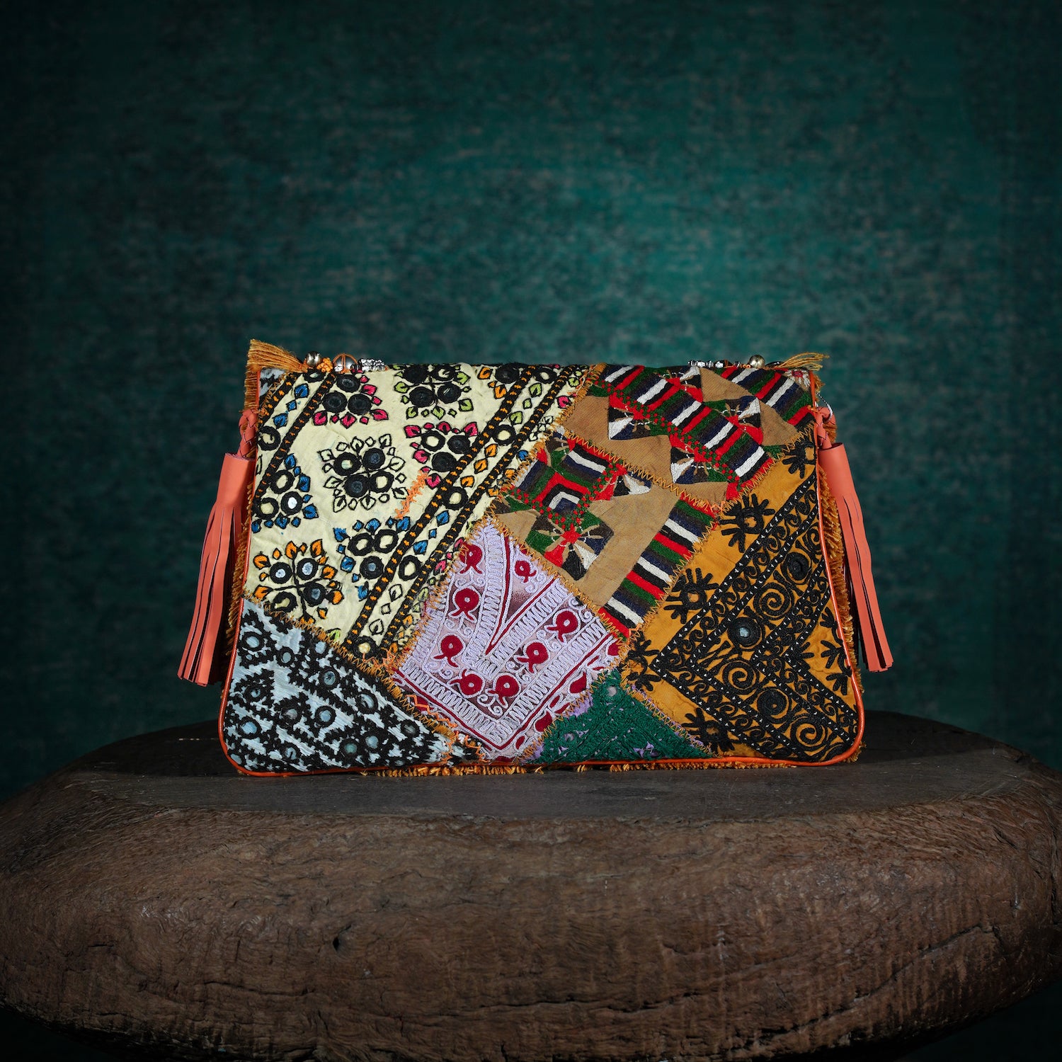 Coral Banjara Clutch 007