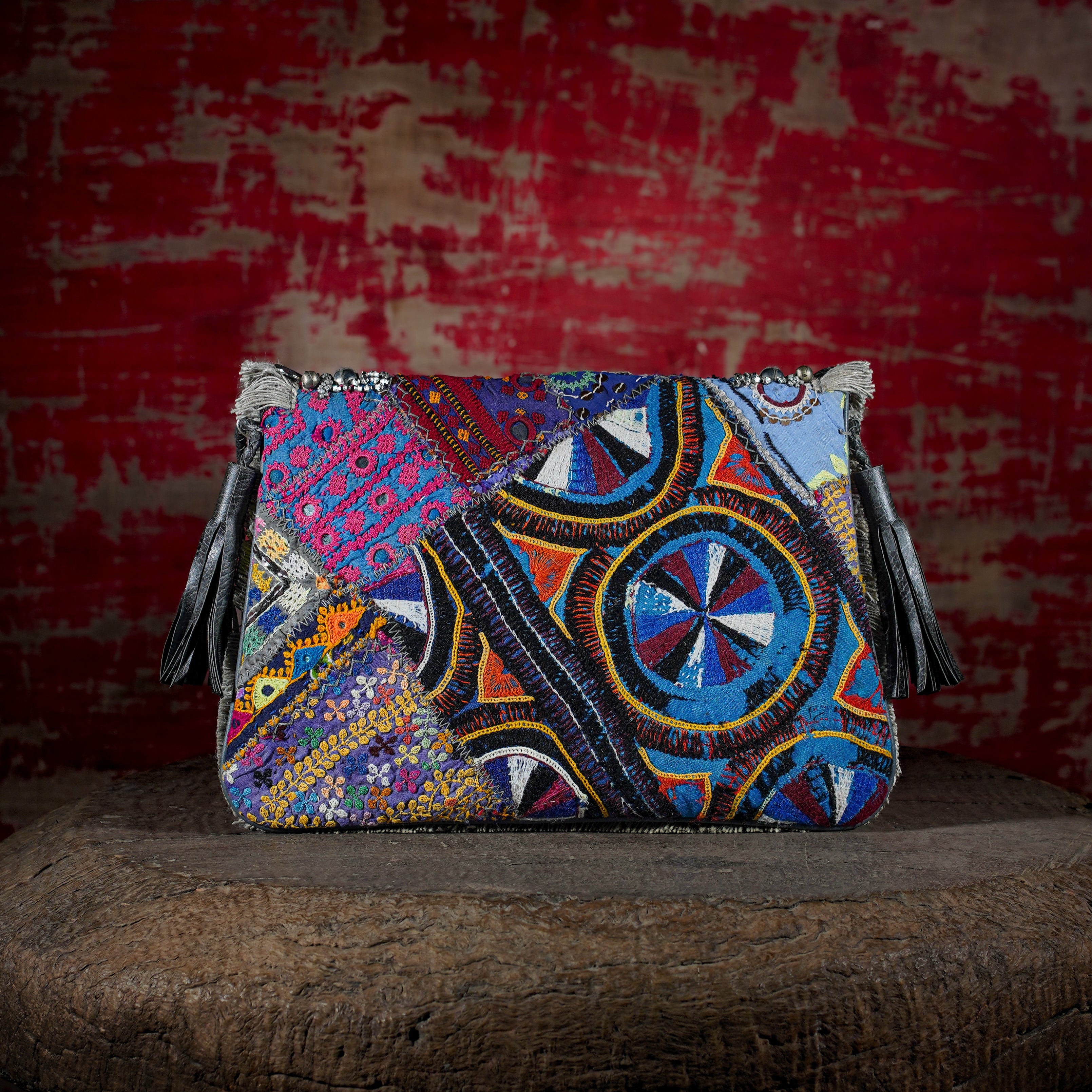 Light Grey Banjara Clutch 012