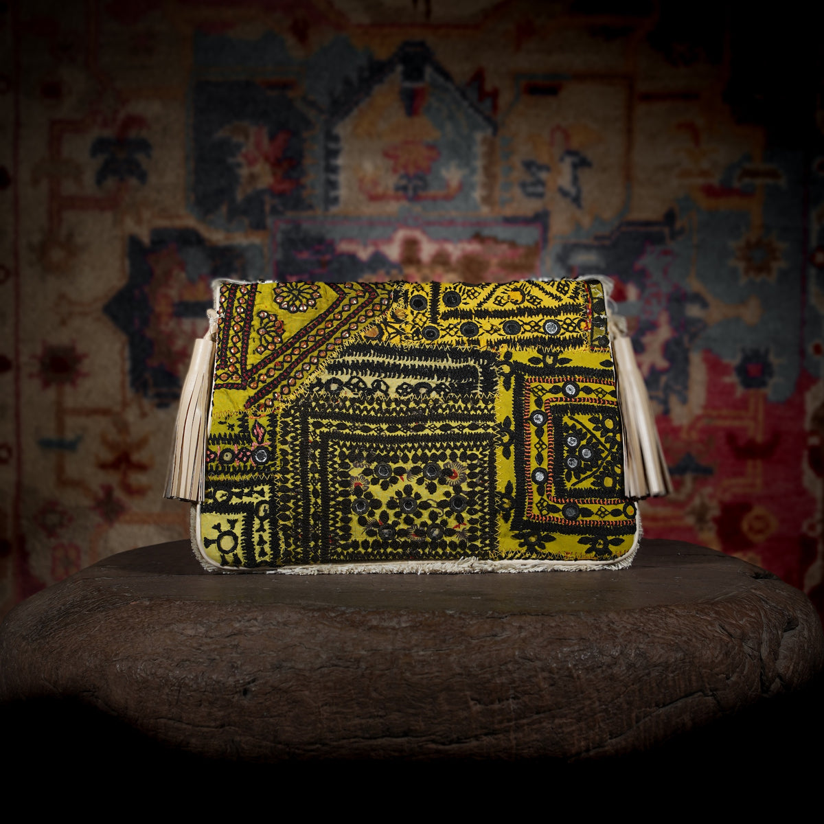 Off White Banjara Clutch 048