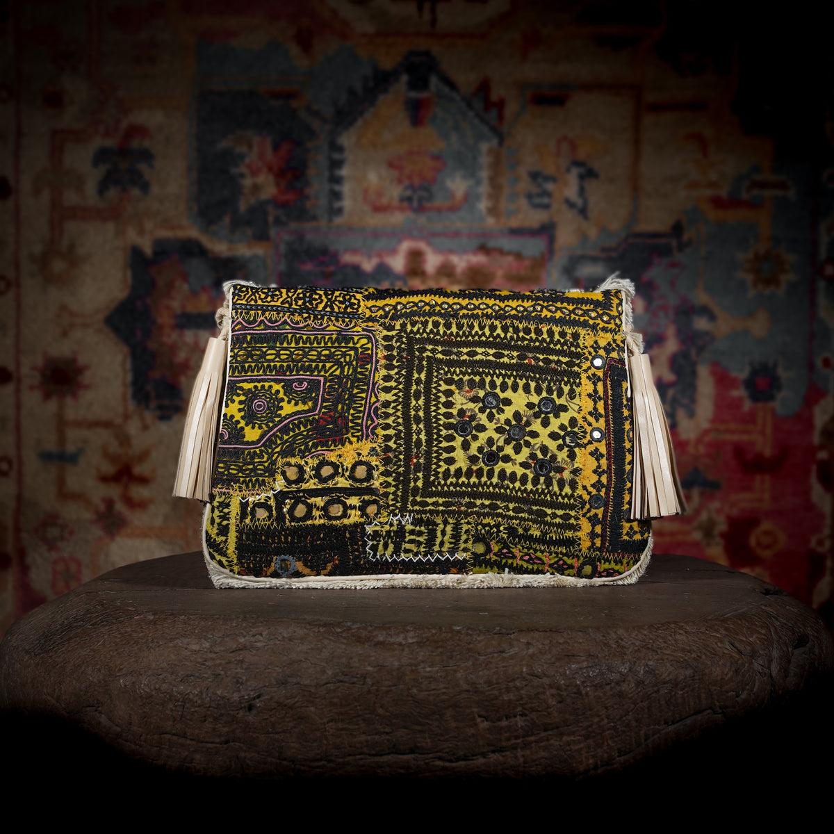 Off White Banjara Clutch 049