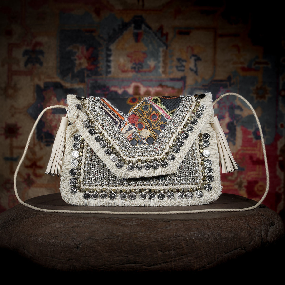 Off White Banjara Clutch 050