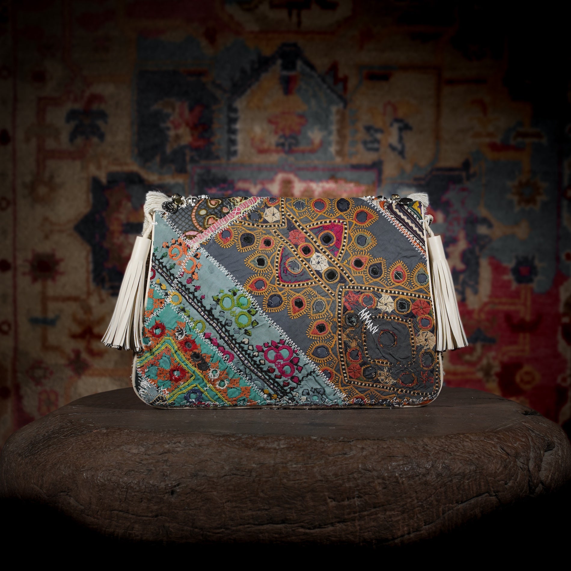 Off White Banjara Clutch 050