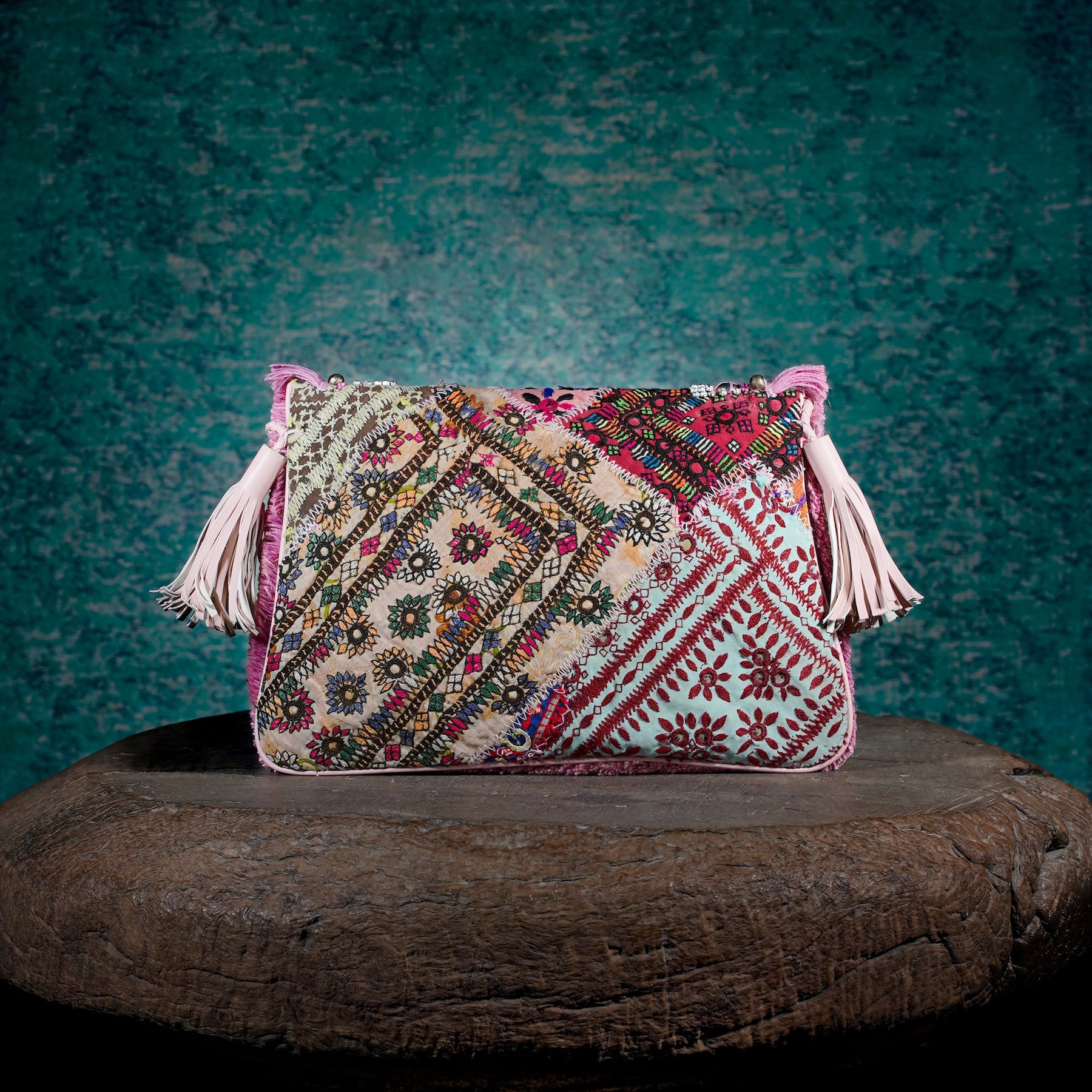 Pink Banjara Clutch 019