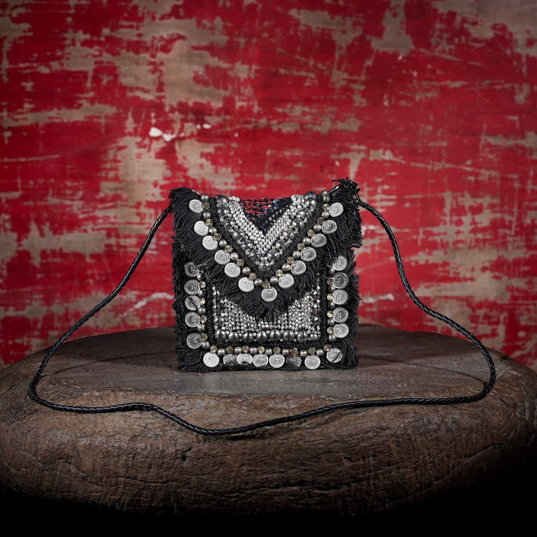 Black Banjara Minion Clutch 022