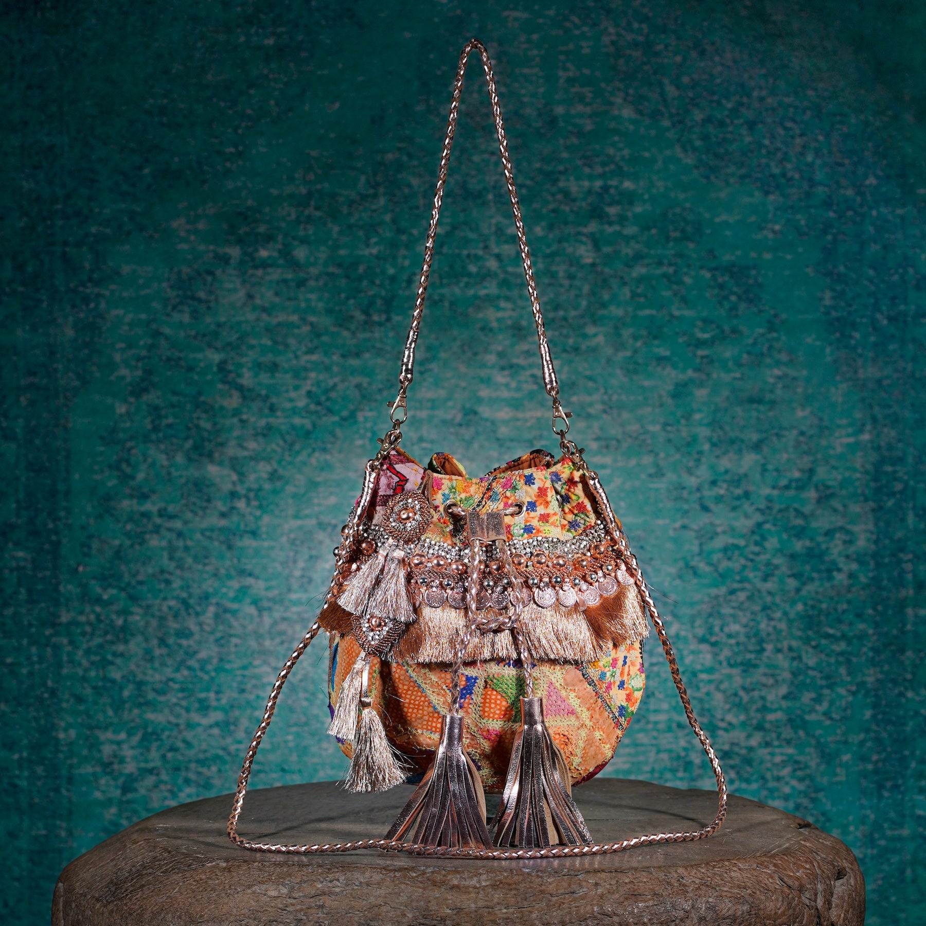 Rose Gold Banjara Potli 019