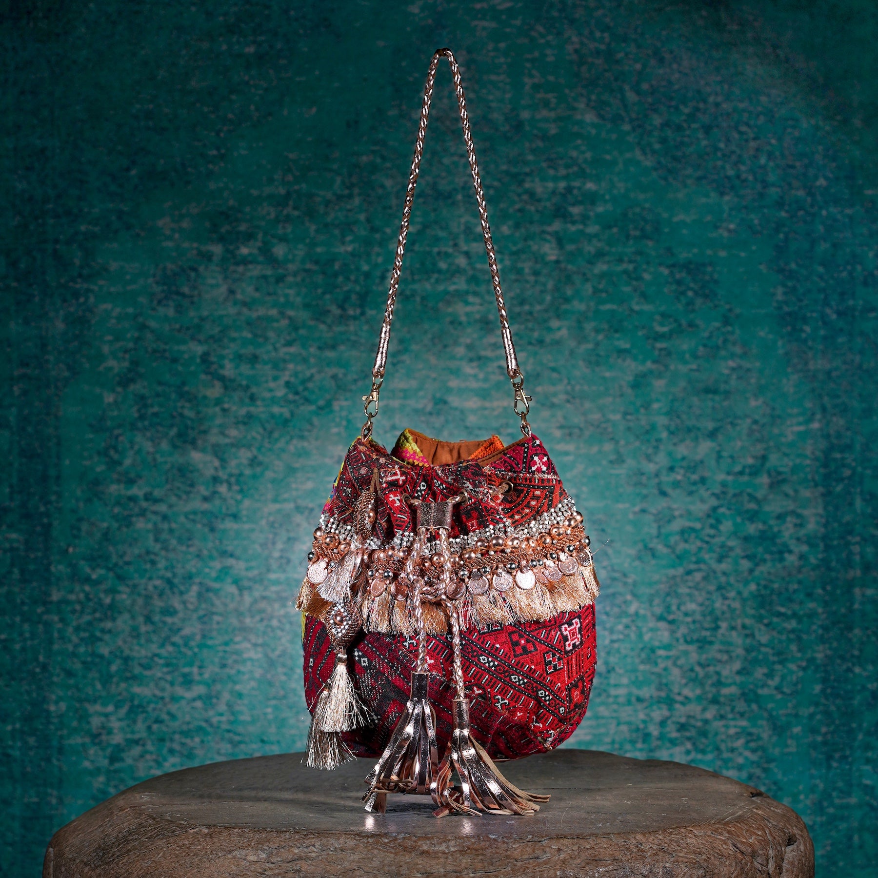 Rose Gold Banjara Potli 021