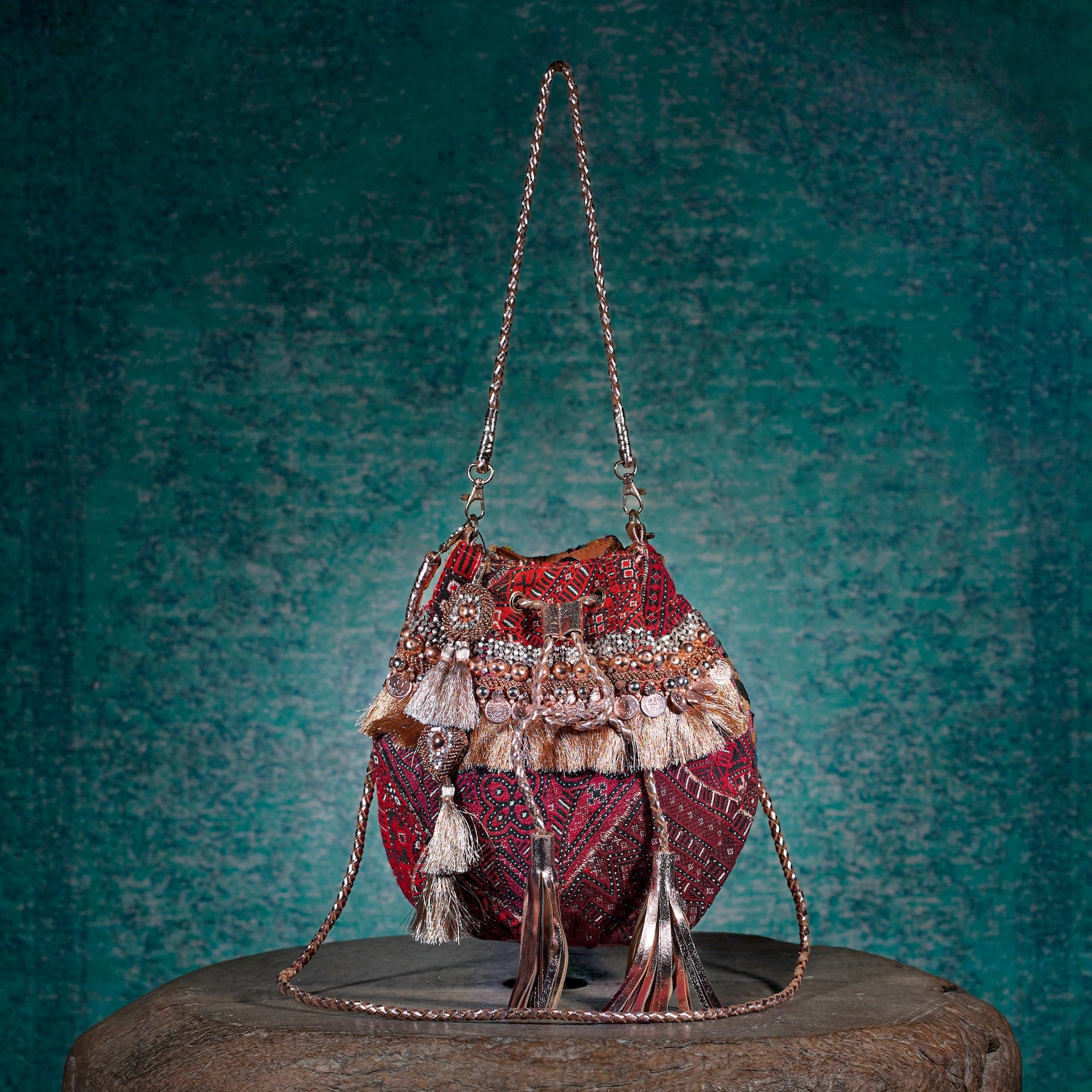 Rose Gold Banjara Potli 022