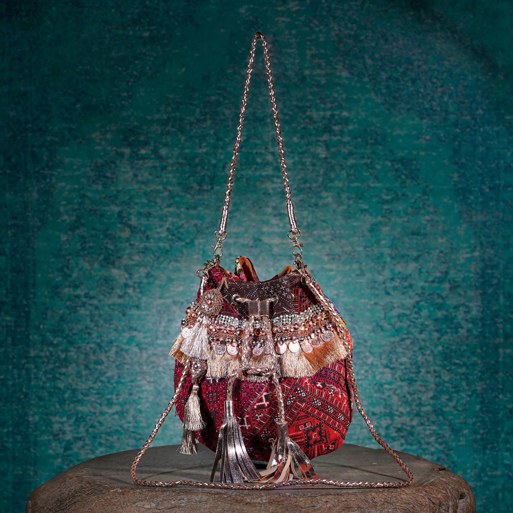 Rose Gold Banjara Potli 024