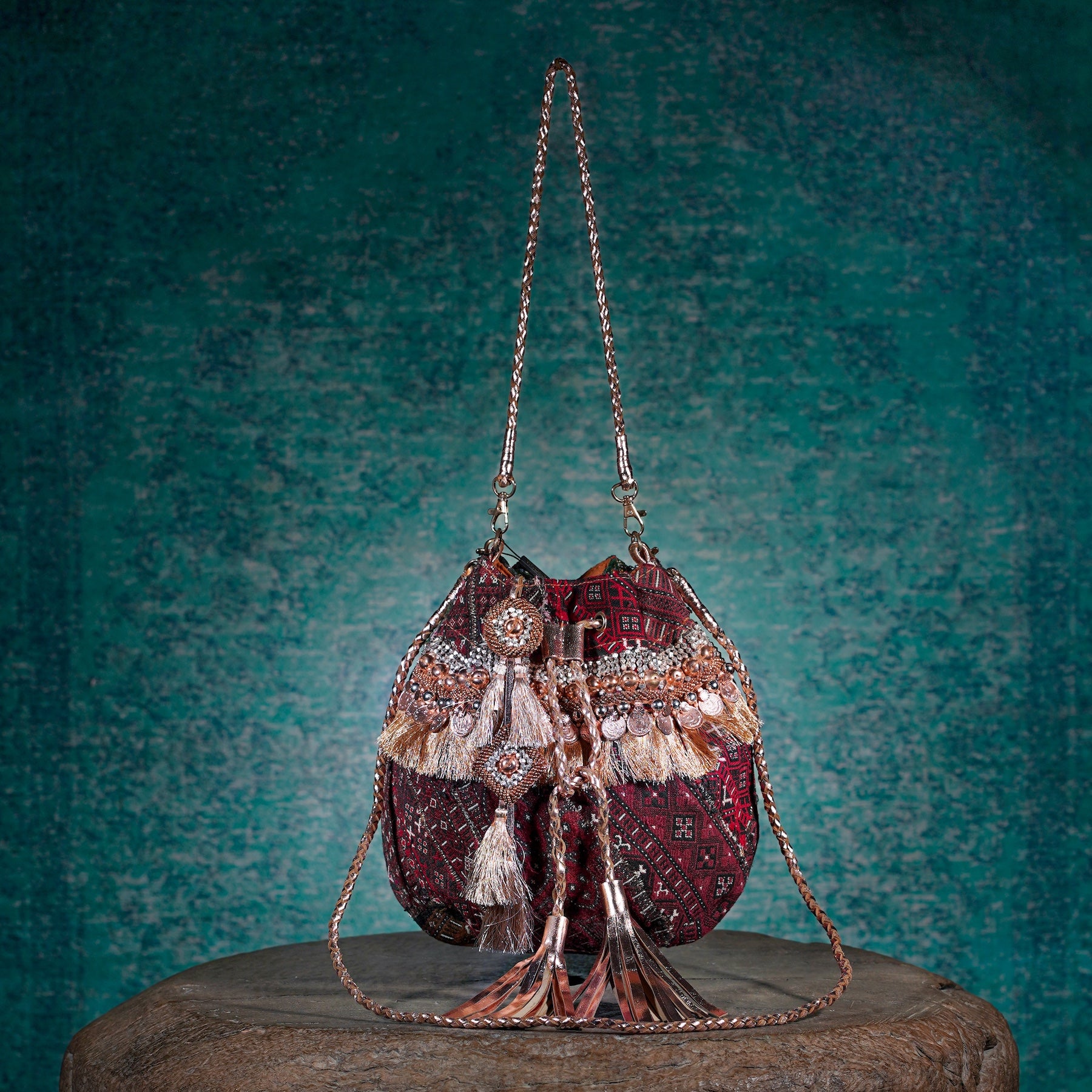 Rose Gold Banjara Potli 027