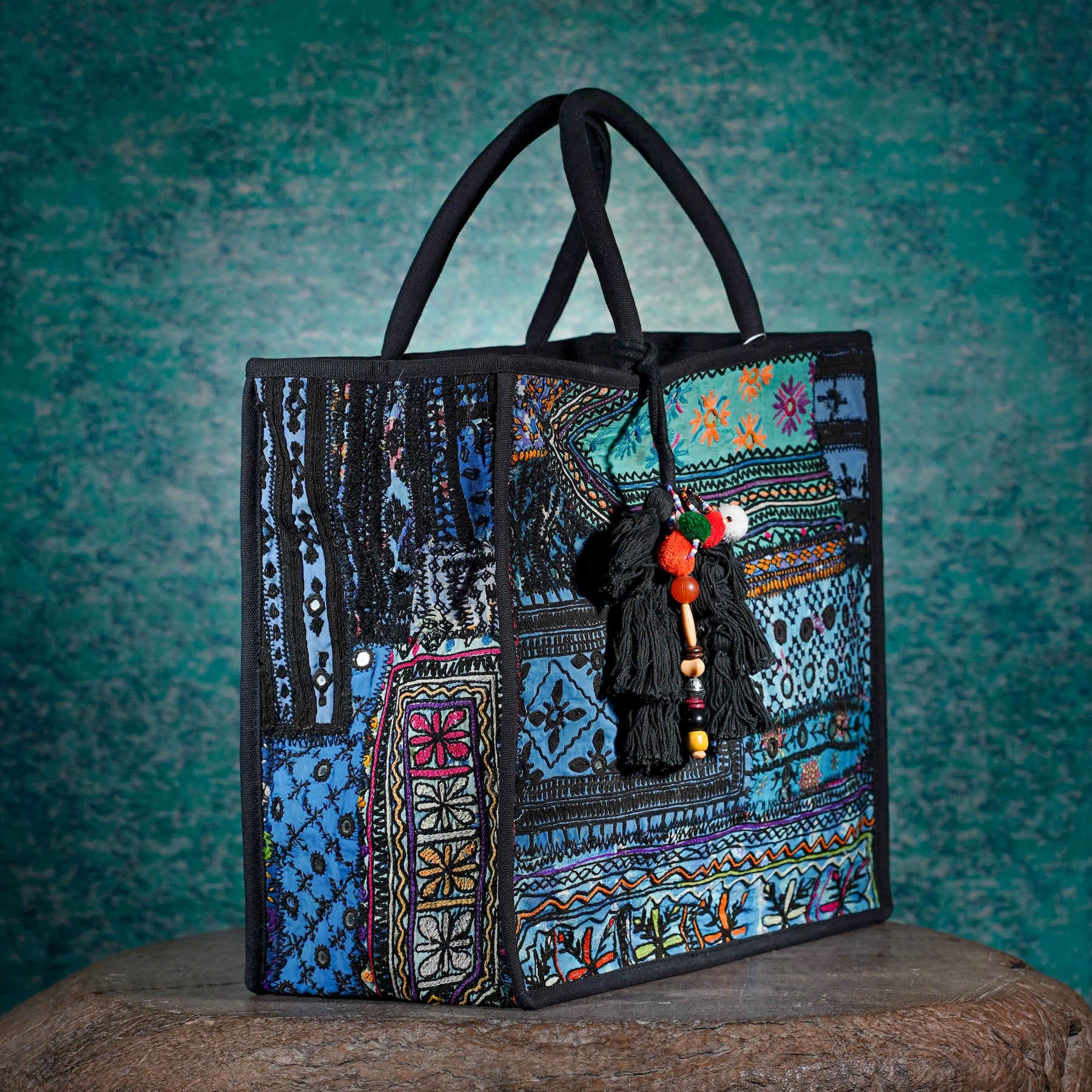 Black Banjara Shopper (Large) 006
