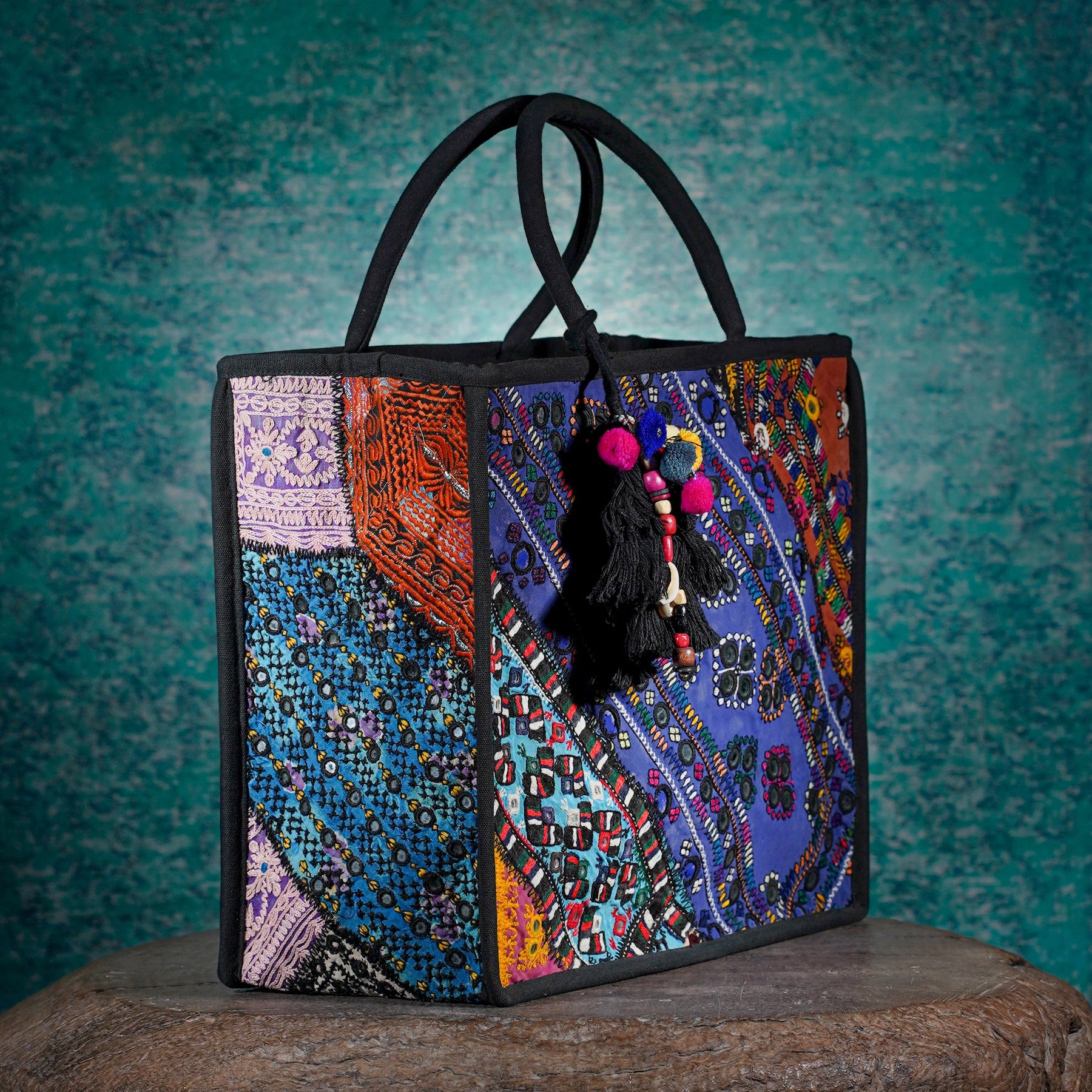 Black Banjara Shopper (Large) 008