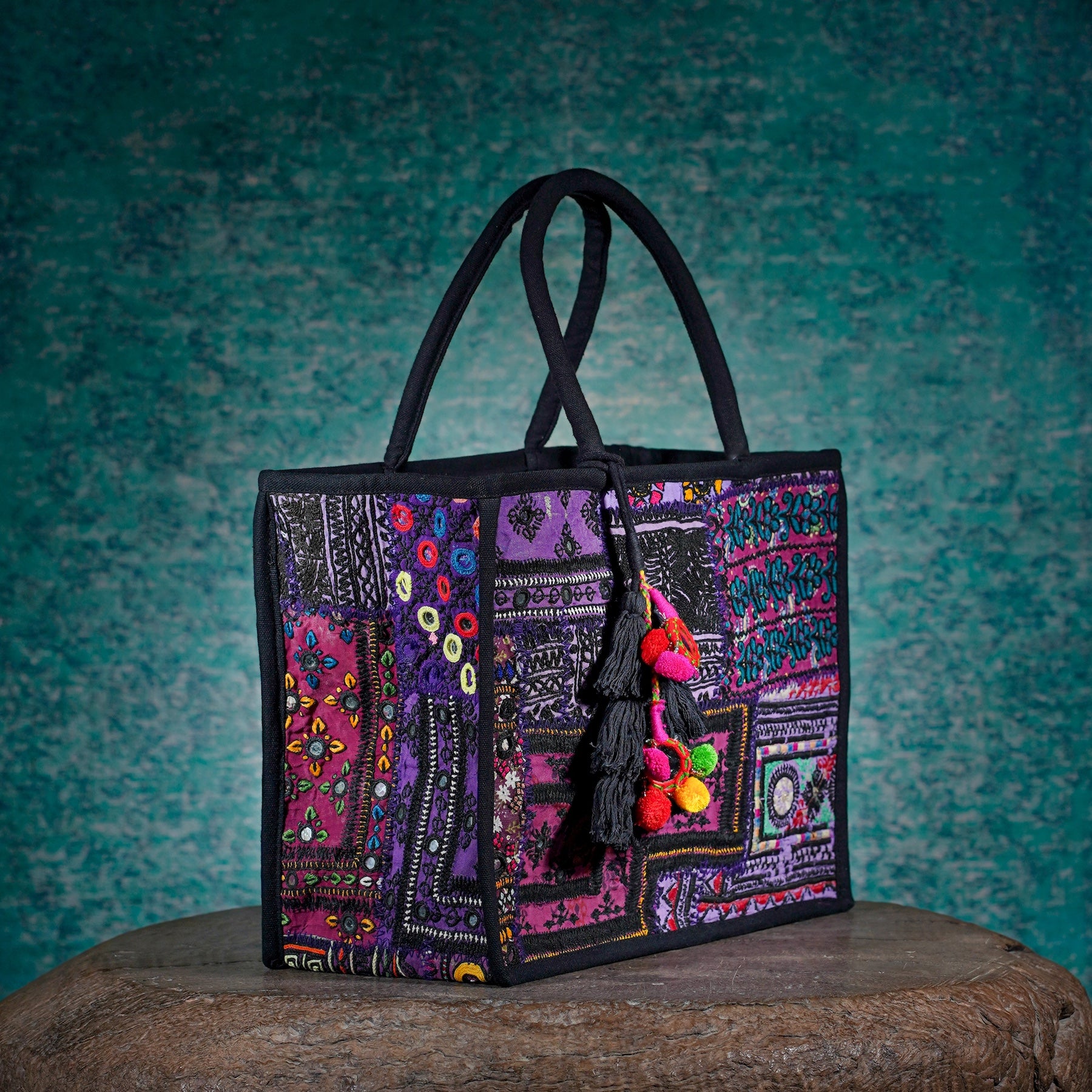 Black Banjara Shopper (Small) 007