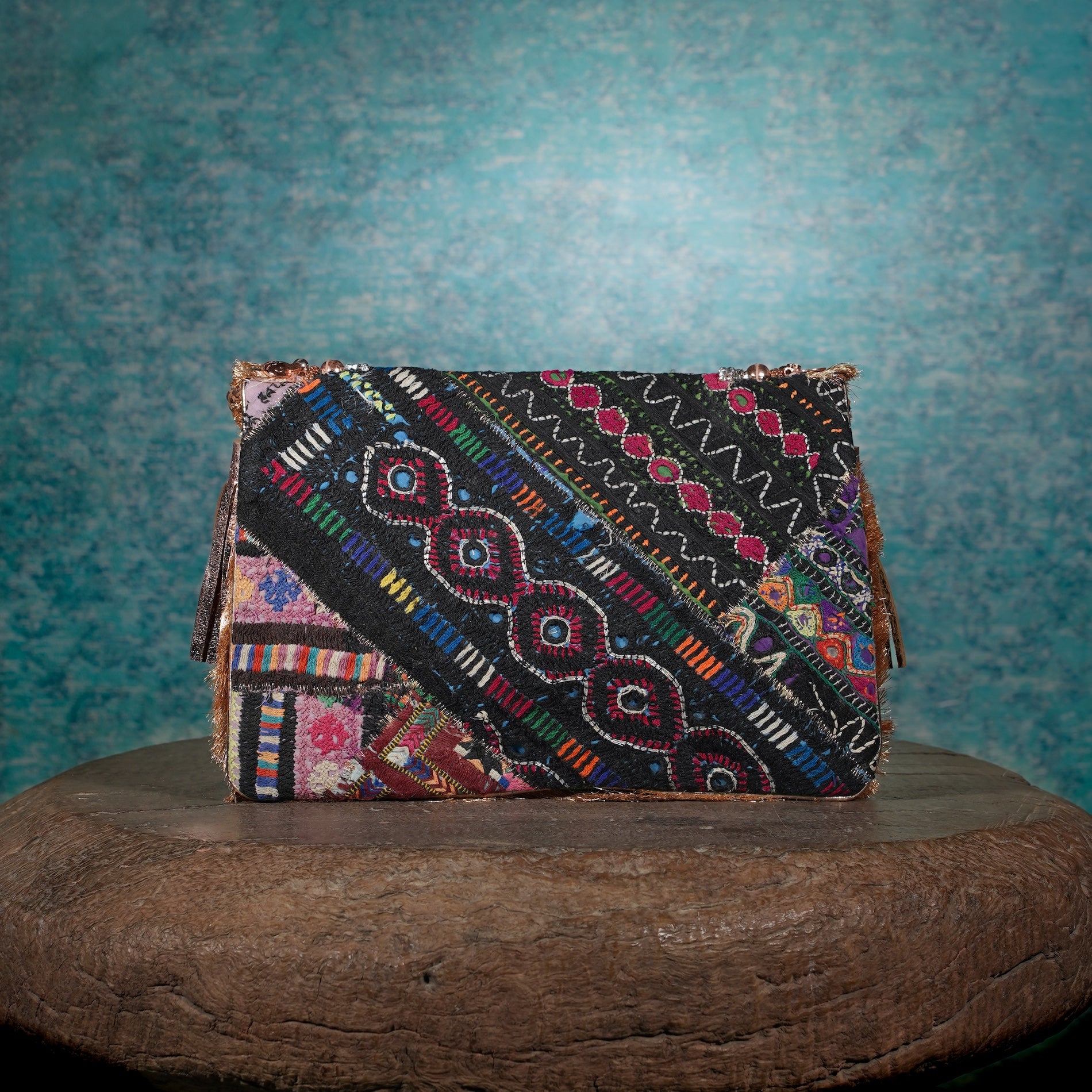 Rose Gold Festive Clutch 021