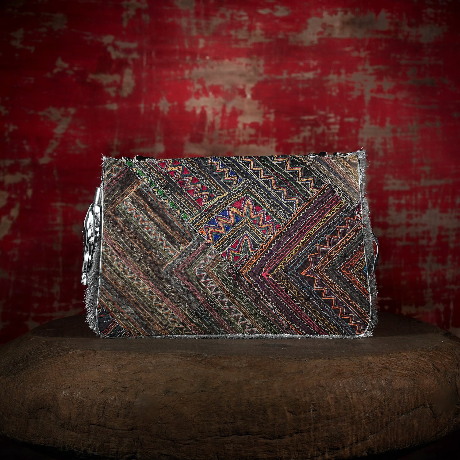 Silver Festive Clutch 006