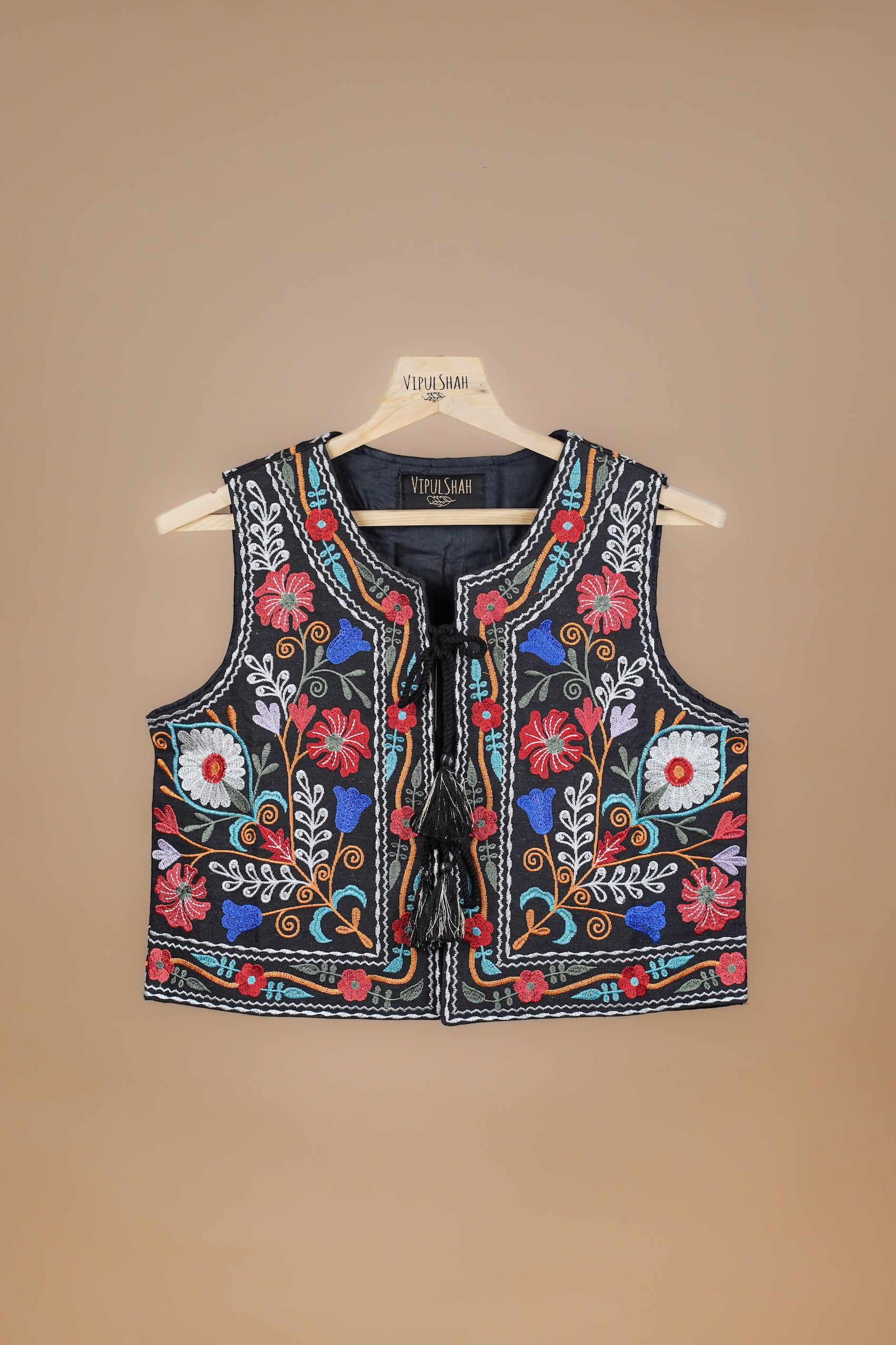 Fulkari Gilet - Black