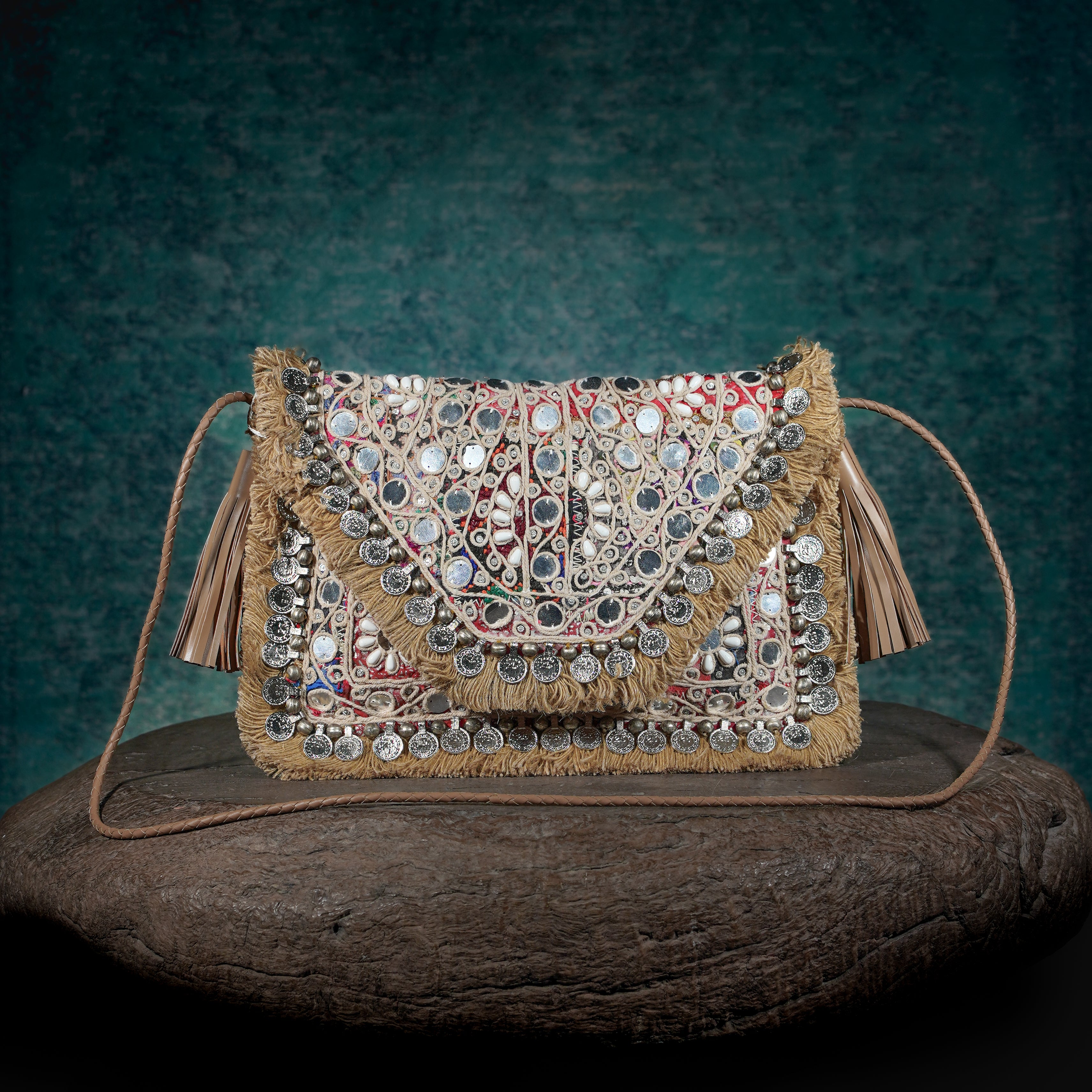 Beige Hichki Clutch 018
