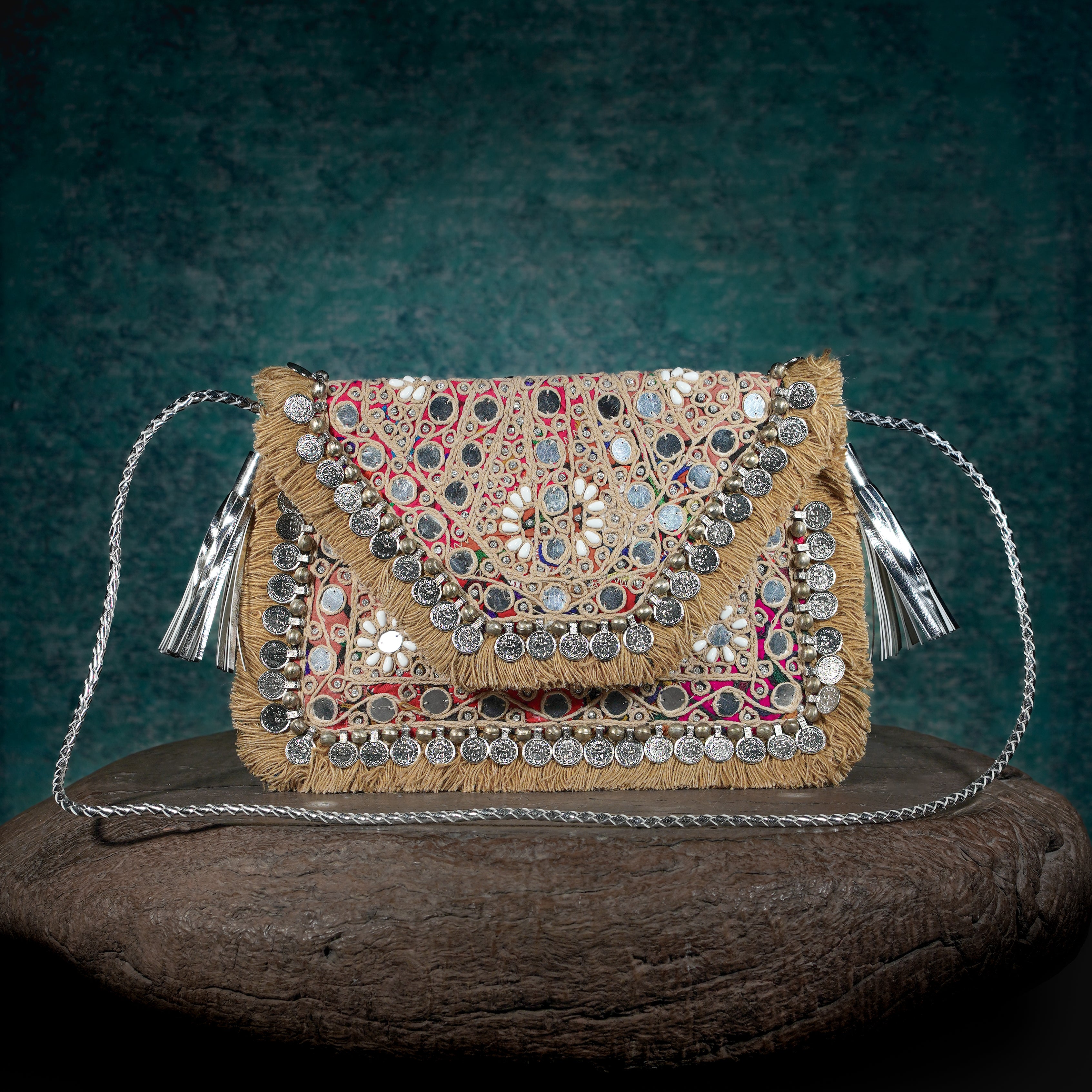 Beige Hichki Clutch 019
