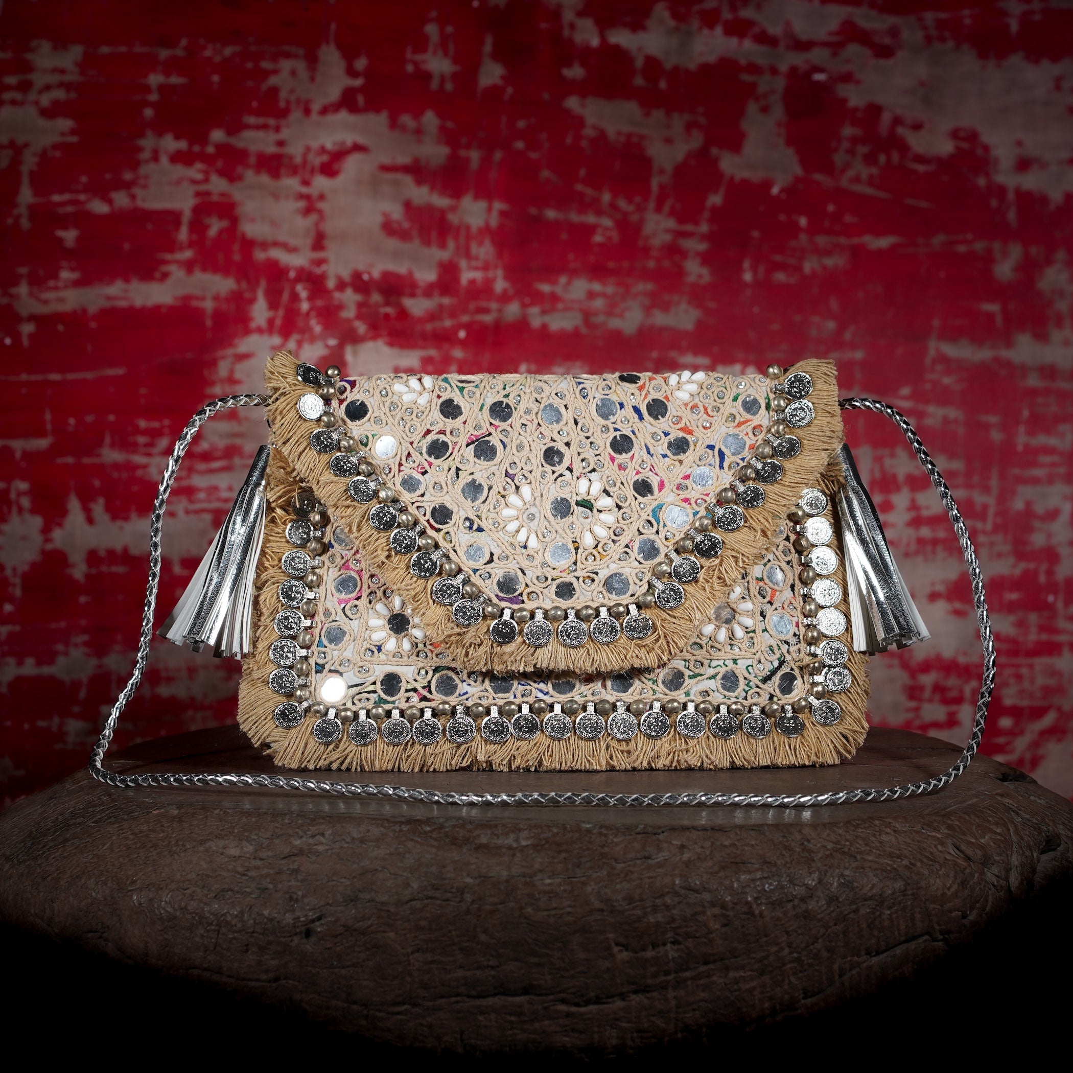 Beige Hichki Clutch 021