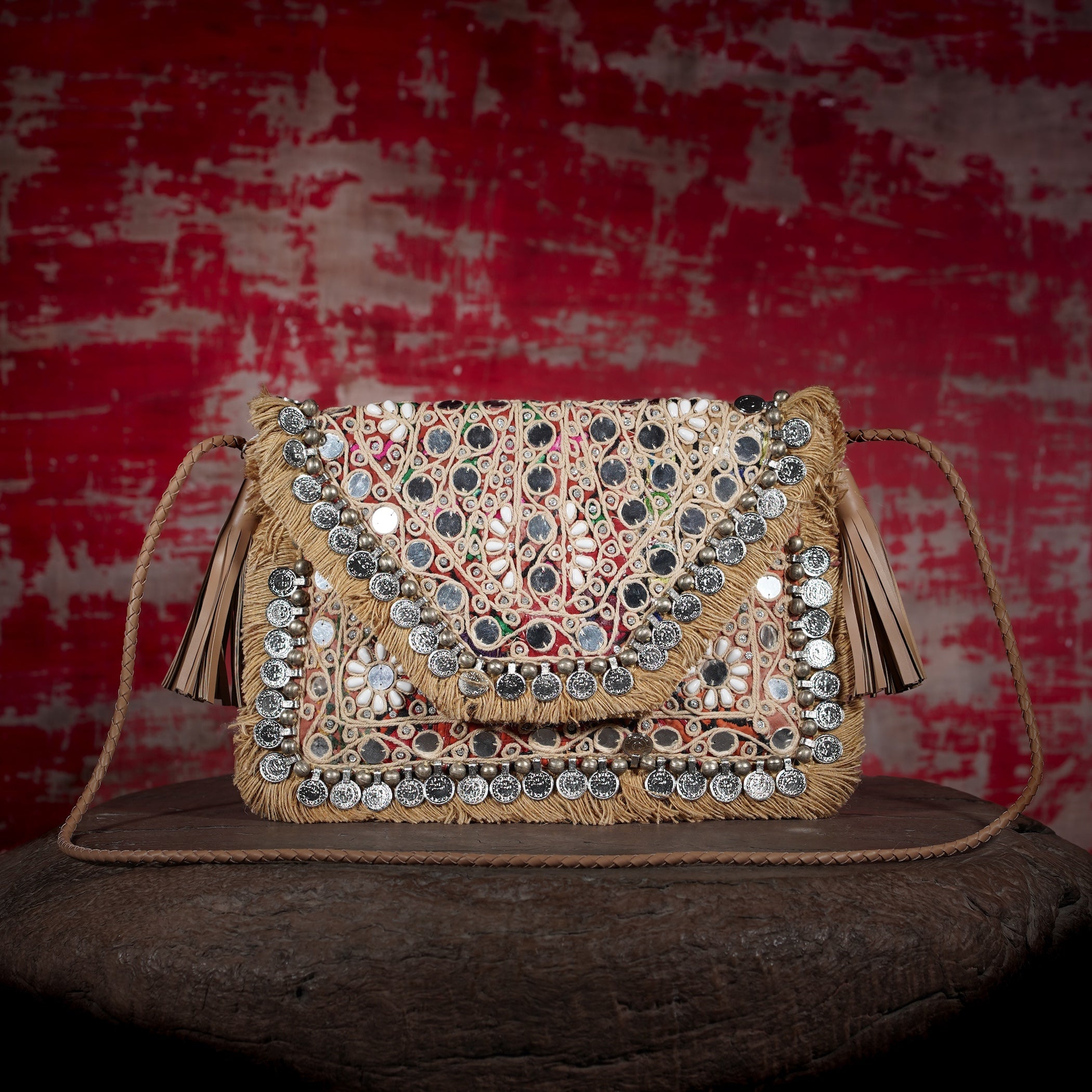 Beige Hichki Clutch 024