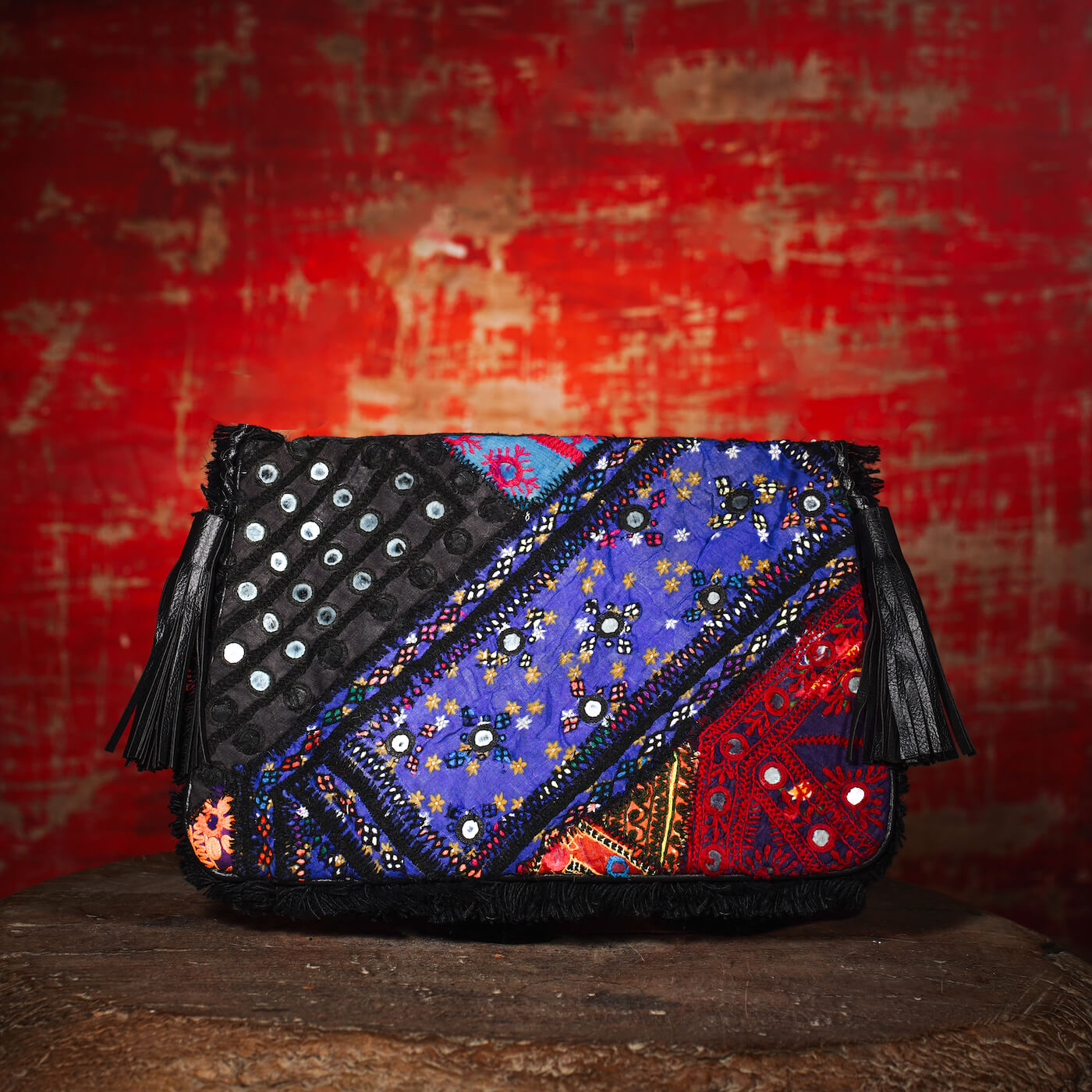 Black Hichki Clutch 001