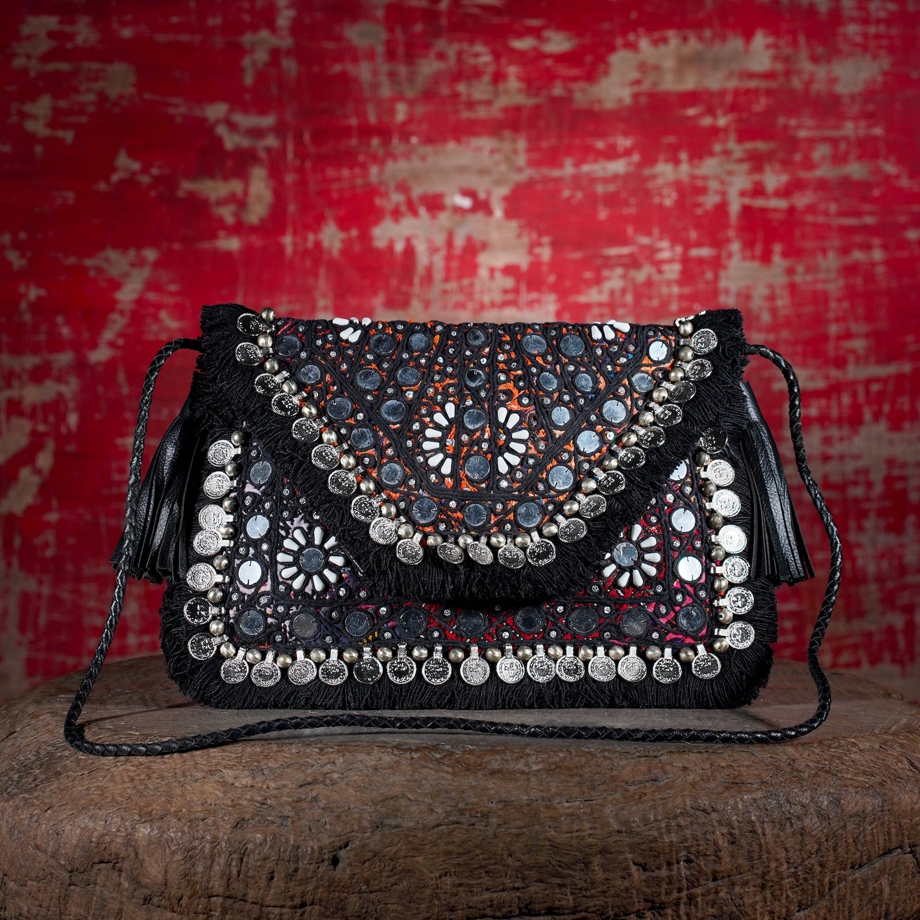 Black Hichki Clutch 013