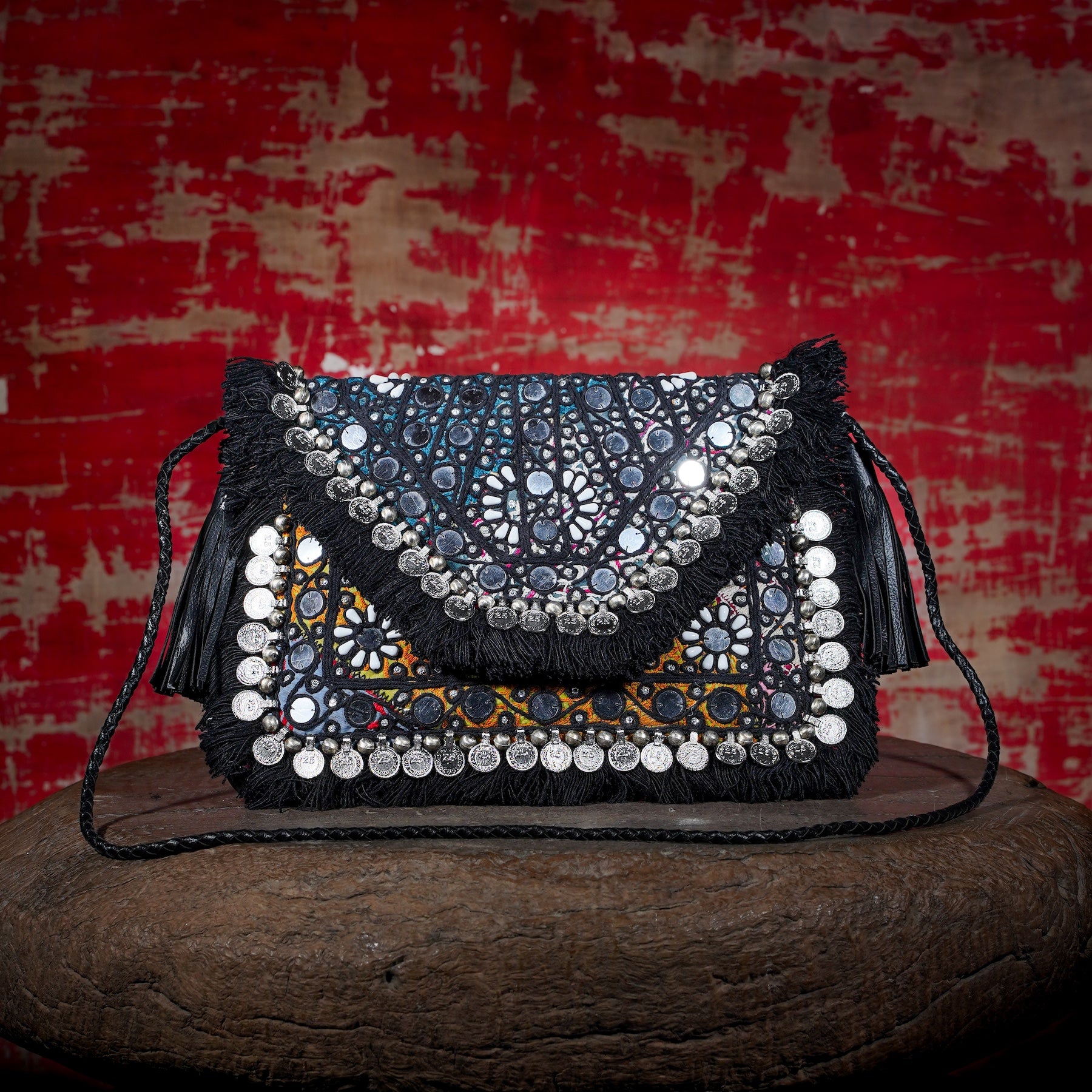 Black Hichki Clutch 016