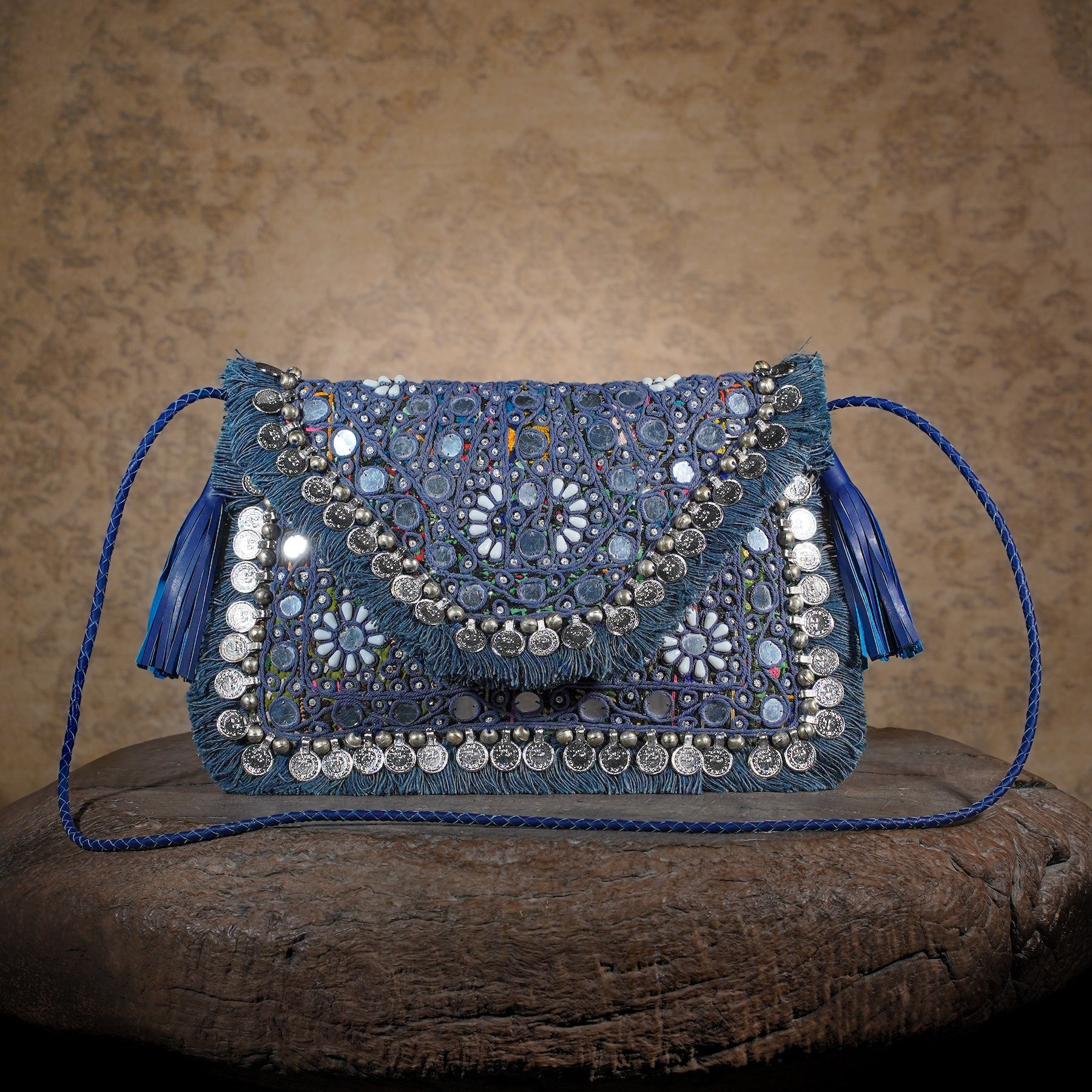 Blue Hichki Clutch 007
