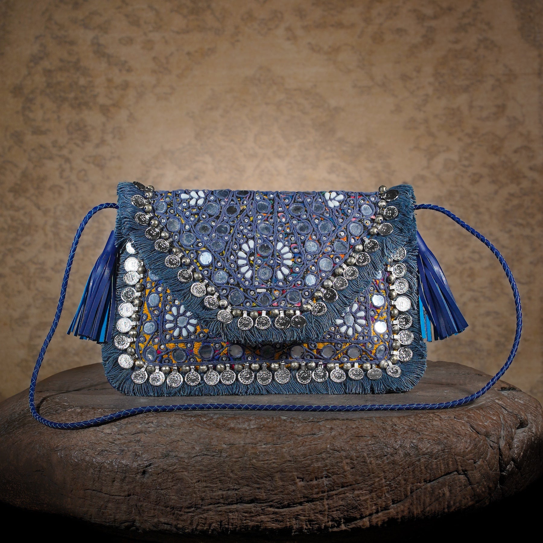Blue Hichki Clutch 008